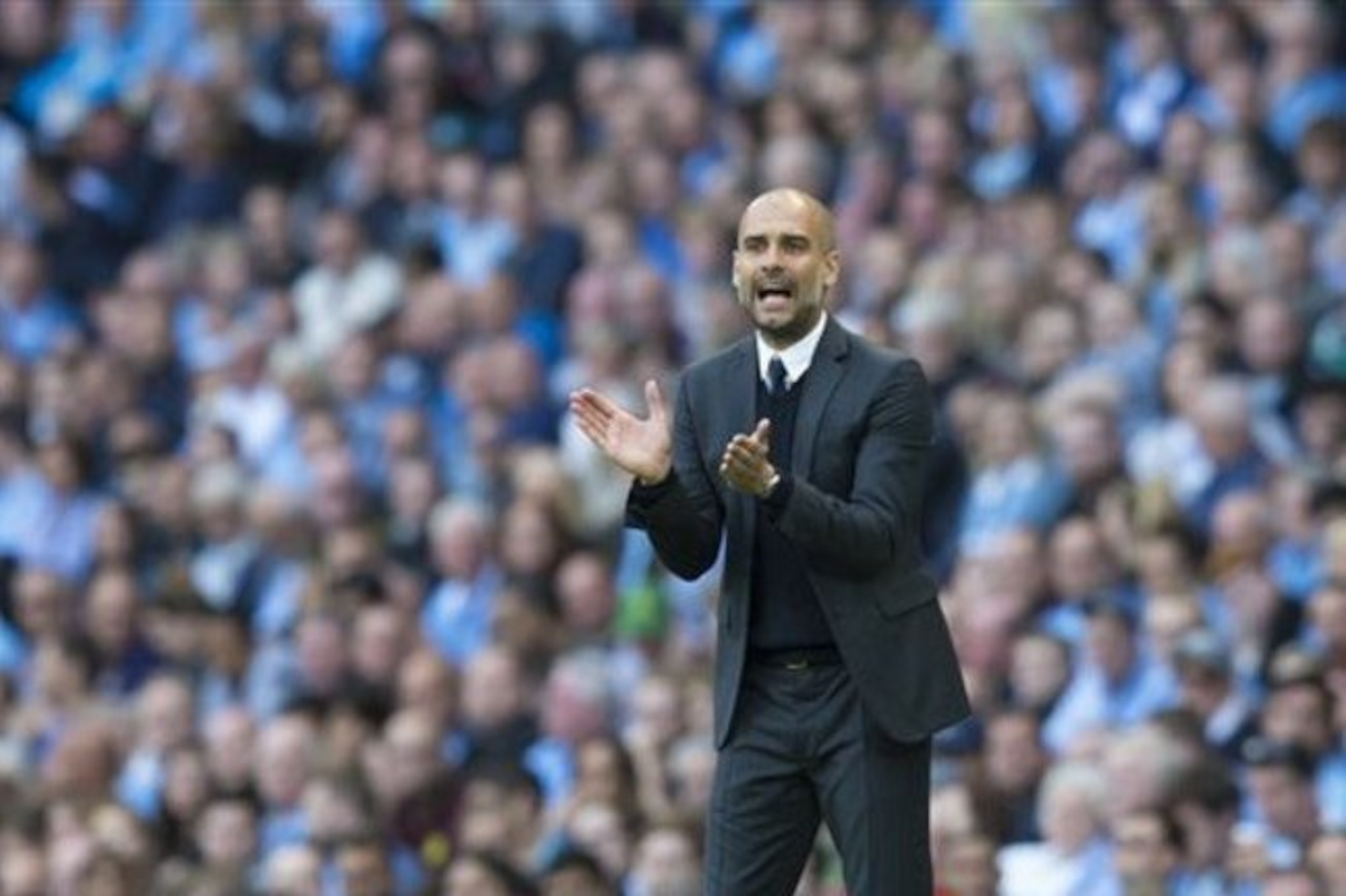 Guardiola's Manchester City are setting the early pace at the top of the table.