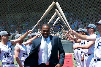 Jova was married last July in an on-field ceremony at the Pacifics' field.