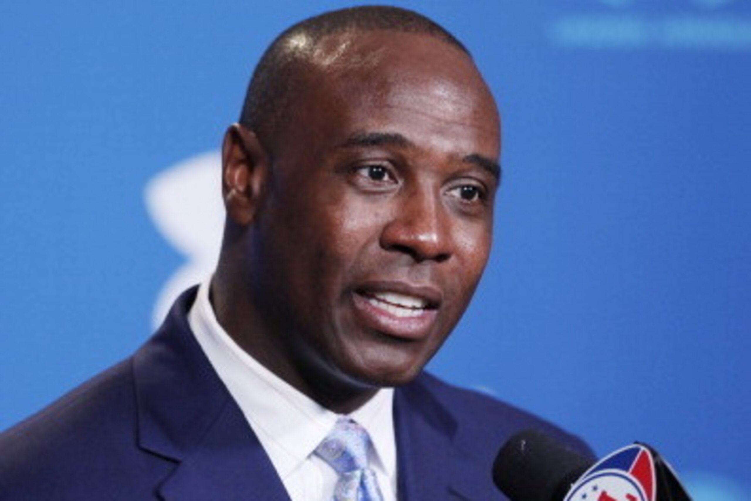 INDIANAPOLIS, IN - FEBRUARY 25: Charles Davis of NFL Network speaks during a media session at the 2011 NFL Scouting Combine at Lucas Oil Stadium on February 25, 2011 in Indianapolis, Indiana. (Photo by Joe Robbins/Getty Images)