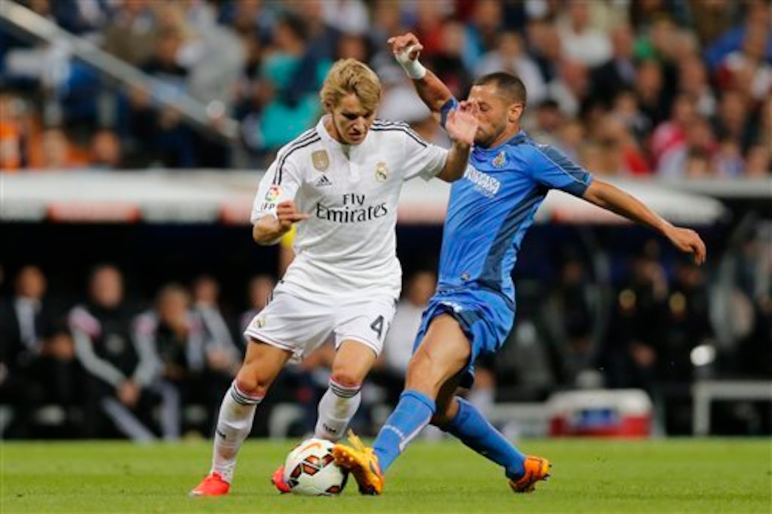 Odegaard has made just one appearance in La Liga. Odegaard has made just one appearance in La Liga.