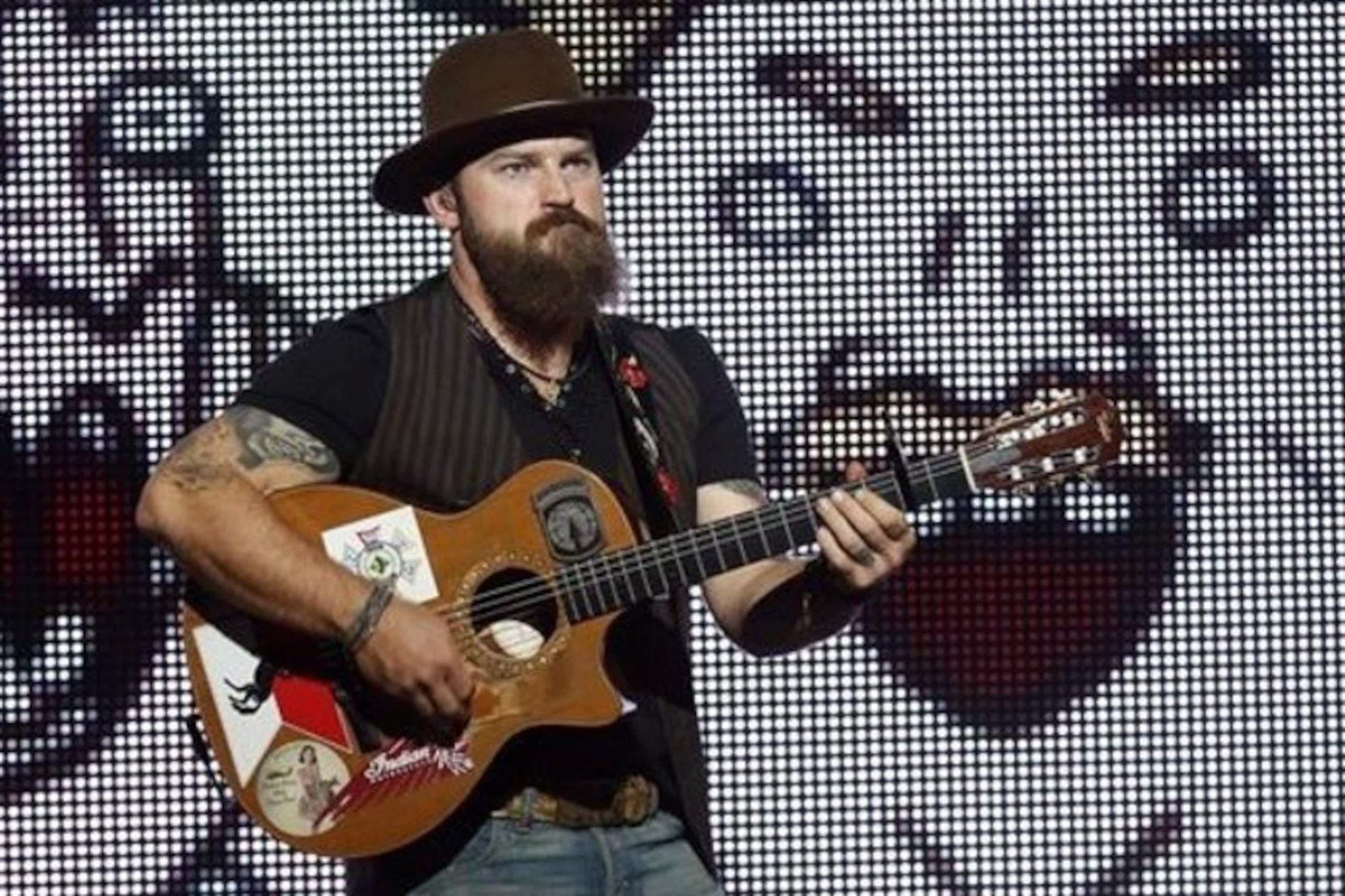 Country music star Zac Brown
