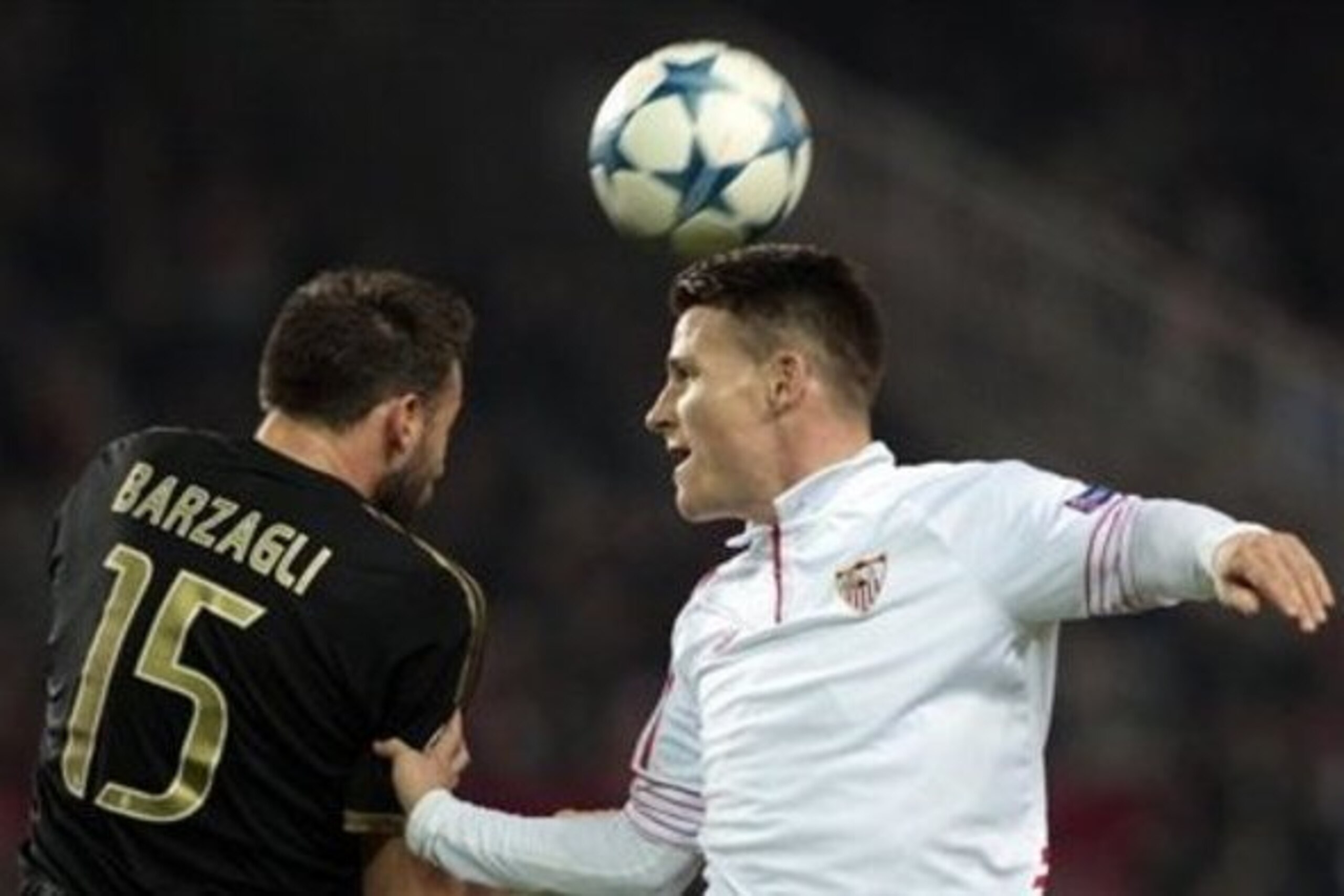 Sevilla and Juventus met at the same stage last season.