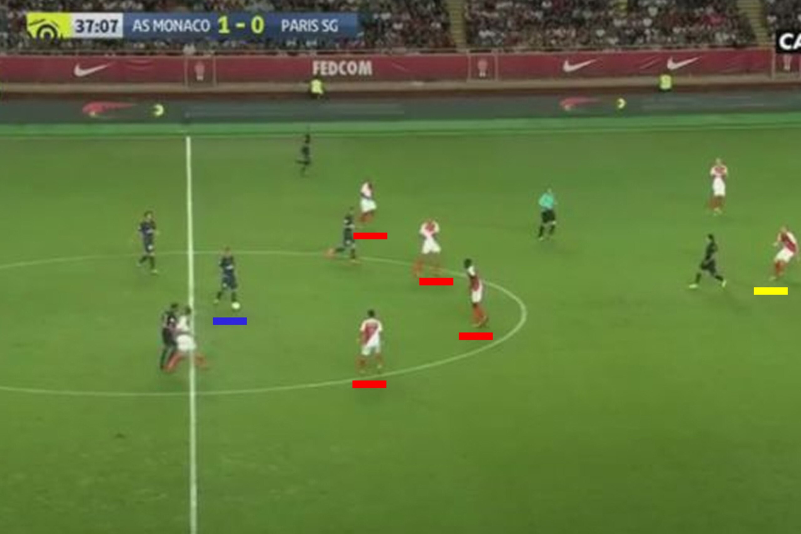 Verratti had no one to pick out.