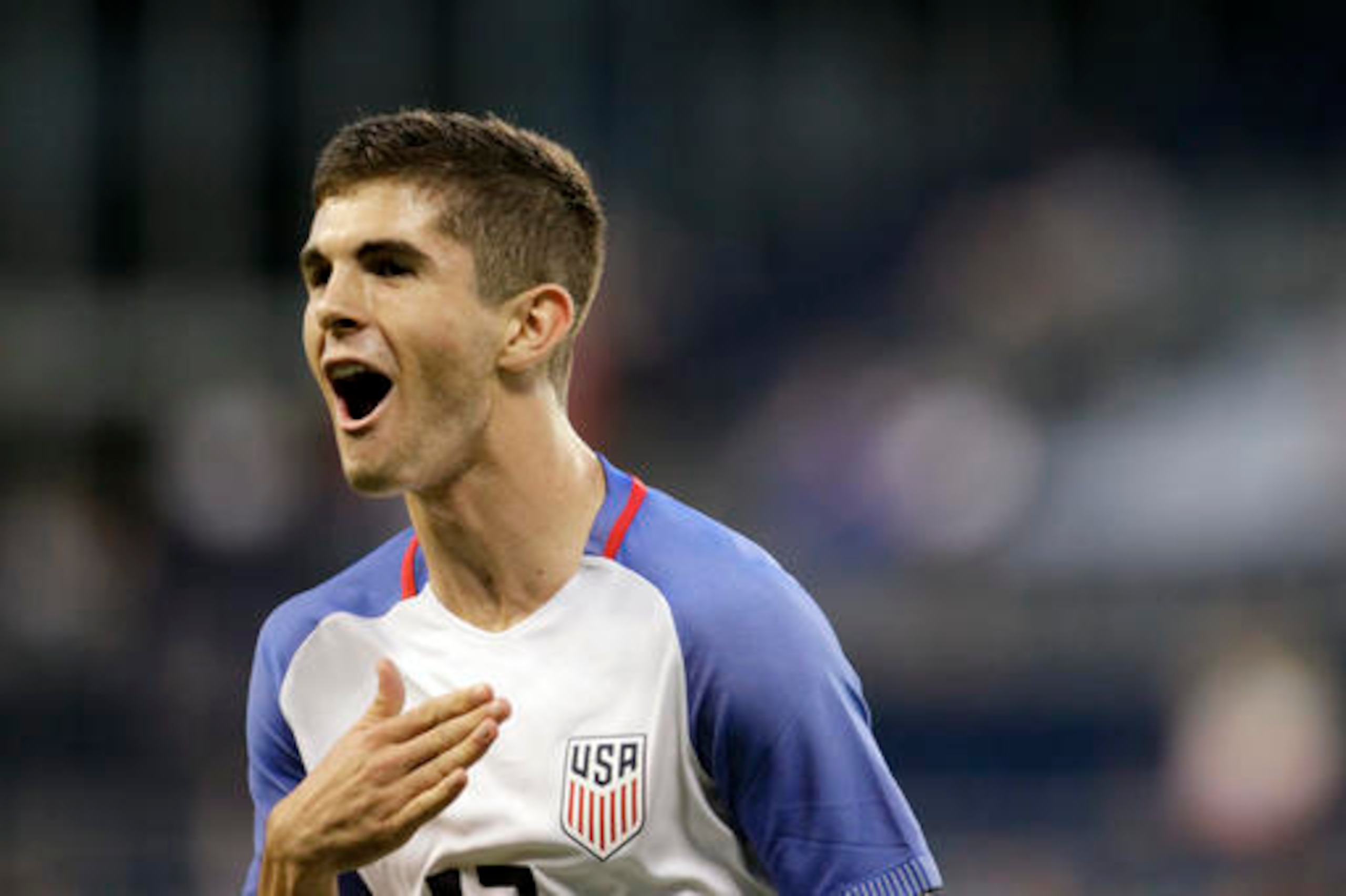 Pulisic has earned six caps for the United States since making his debut in 2016.