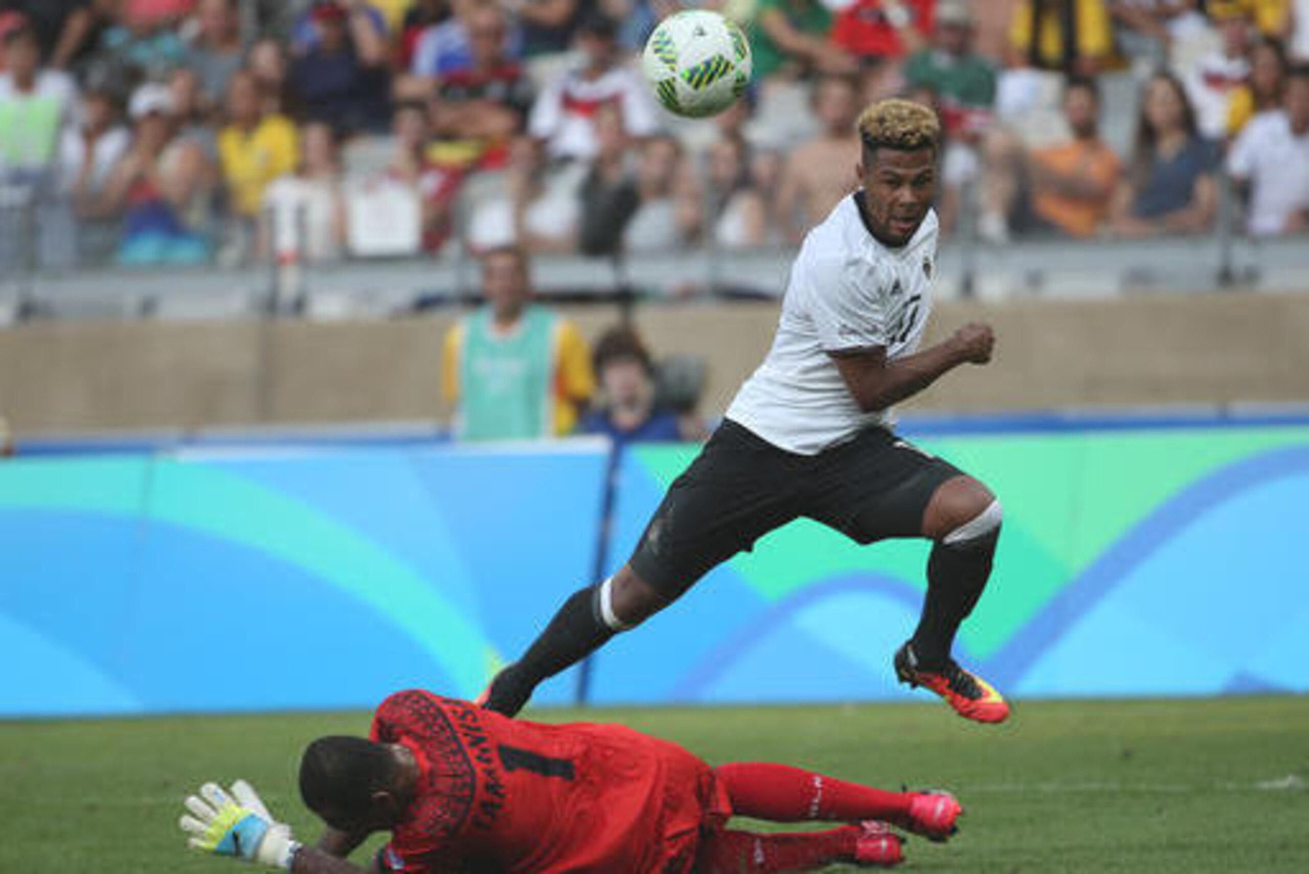 Gnabry was a star at the Olympics. Gnabry was a star at the Olympics.