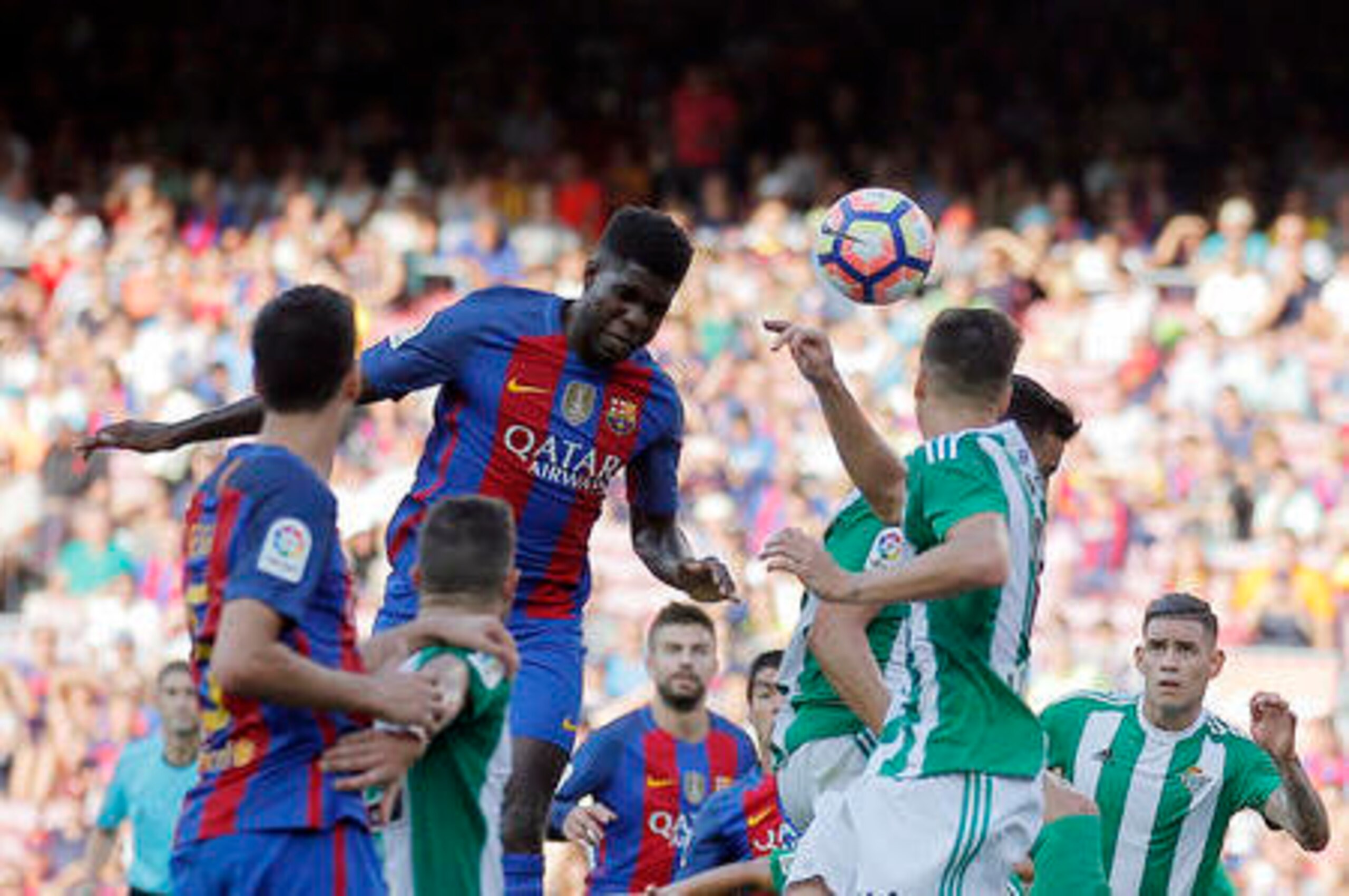 Samuel Umtiti fits Barcelona's bill.