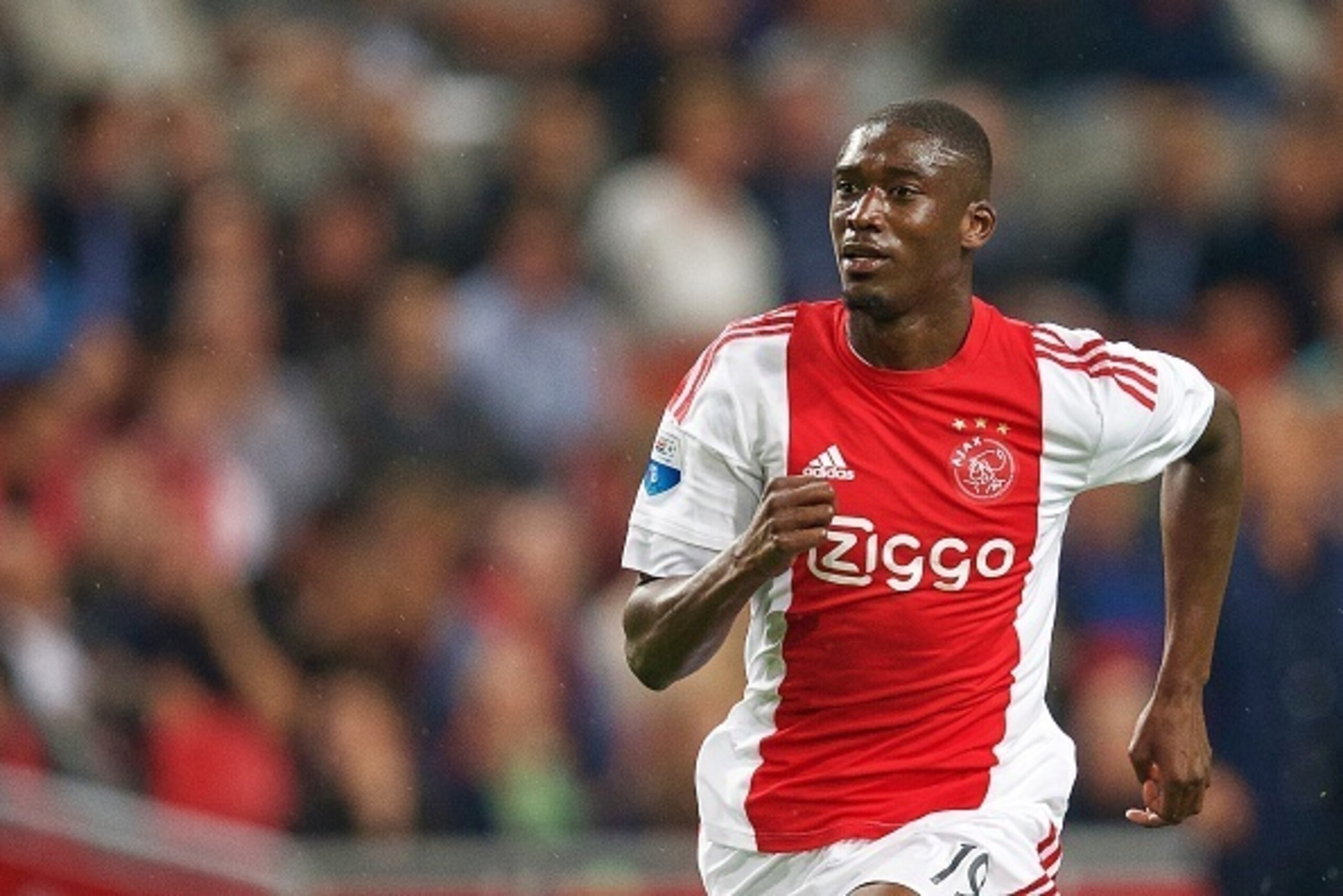 Yaya Sanogo of Ajax during the Dutch Eredivisie match between Ajax Amsterdam and Willem II Tilburg at the Amsterdam Arena on August 15, 2015 in Amsterdam, The Netherlands(Photo by VI Images via Getty Images)