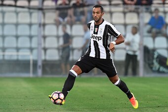 MODENA, ITALY - AUGUST 13:  Medhi Benatia of FC Juventus in action during the Pre-Season Friendly match between FC Juventus and Espanyol at Alberto Braglia Stadium on August 13, 2016 in Modena, Italy.  (Photo by Valerio Pennicino/Getty Images)