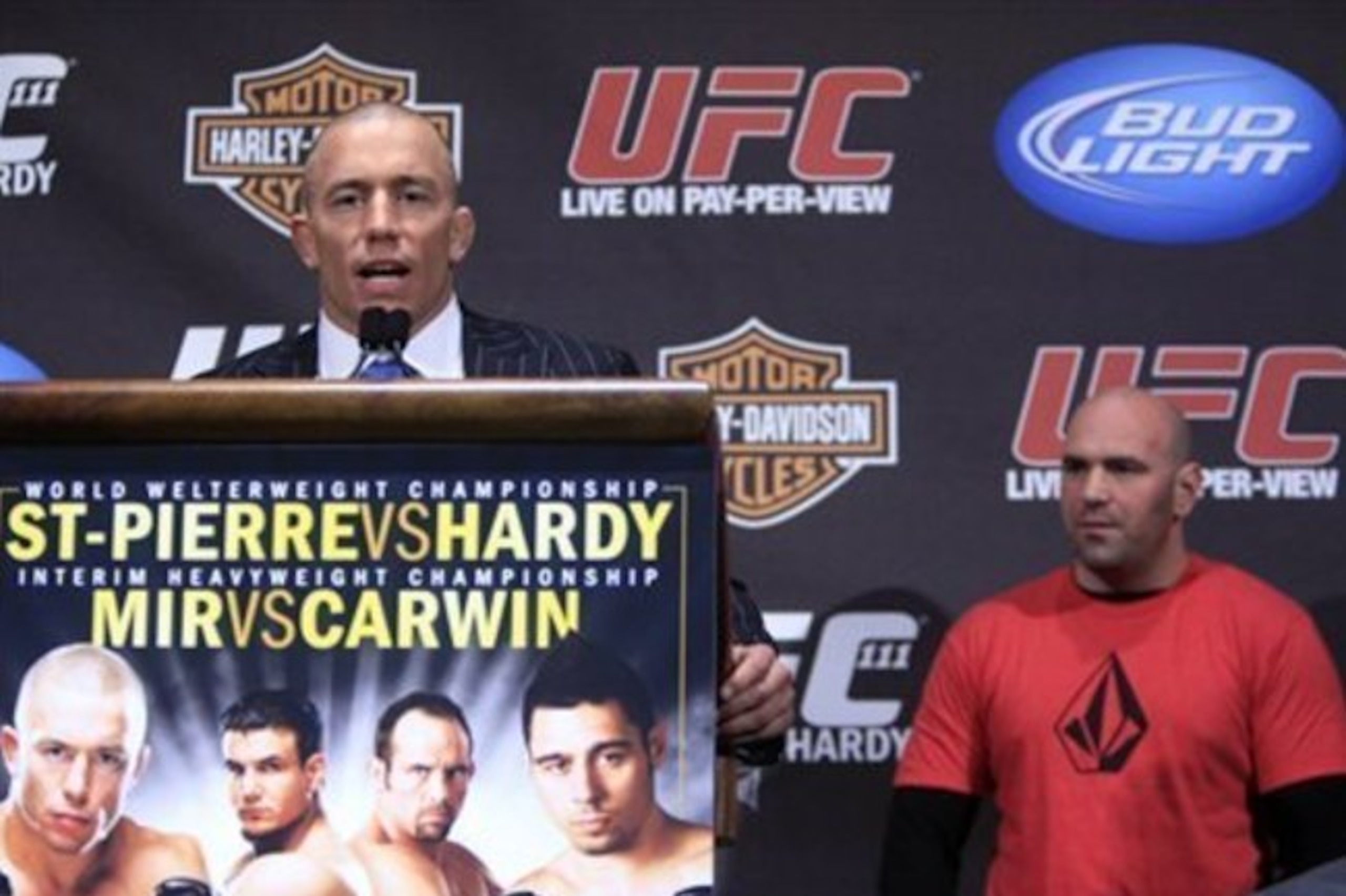 GSP and Dana White aren't always on the same page.