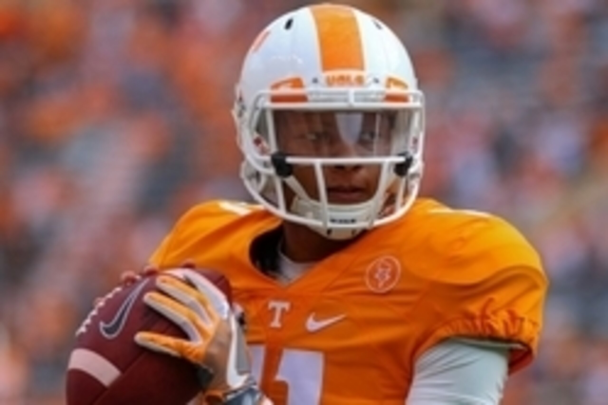 Sep 1, 2016; Knoxville, TN, USA; Tennessee Volunteers quarterback Joshua Dobbs (11) before the game against the Appalachian State Mountaineers at Neyland Stadium. Mandatory Credit: Randy Sartin-USA TODAY Sports