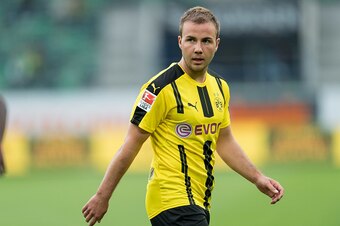 St. Gallen, Schweiz 09.08.2016, Testspiel BV Borussia Dortmund - Athletic Bilbao, BVB,  Mario Goetze (BVB)  (Photo by TF-Images/Getty Images)