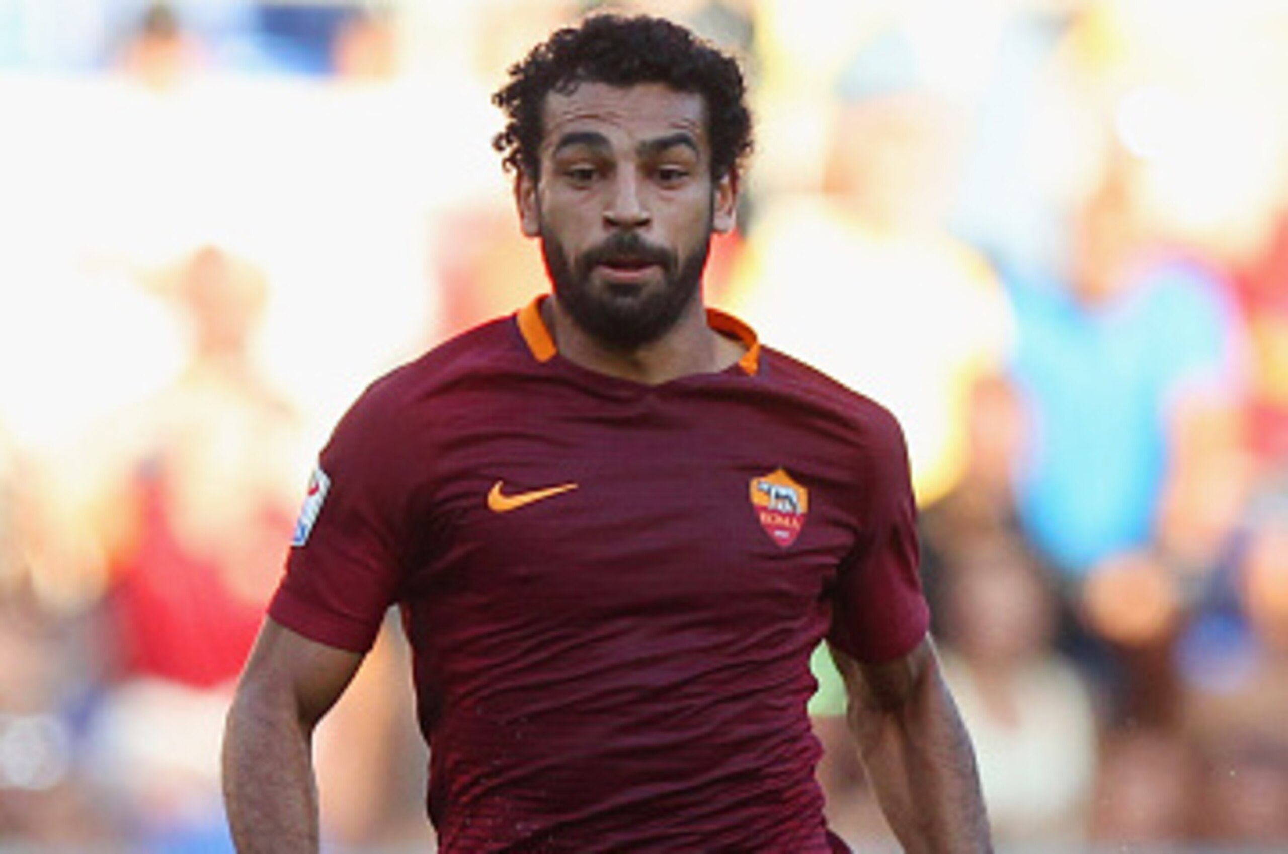 ROME, ITALY - AUGUST 20: Mohamed Salah of AS Roma in action during the Serie A match between AS Roma and Udinese Calcio at Olimpico Stadium on August 20, 2016 in Rome, Italy. (Photo by Paolo Bruno/Getty Images) ROME, ITALY - AUGUST 20: Mohamed Salah of AS Roma in action during the Serie A match between AS Roma and Udinese Calcio at Olimpico Stadium on August 20, 2016 in Rome, Italy. (Photo by Paolo Bruno/Getty Images)
