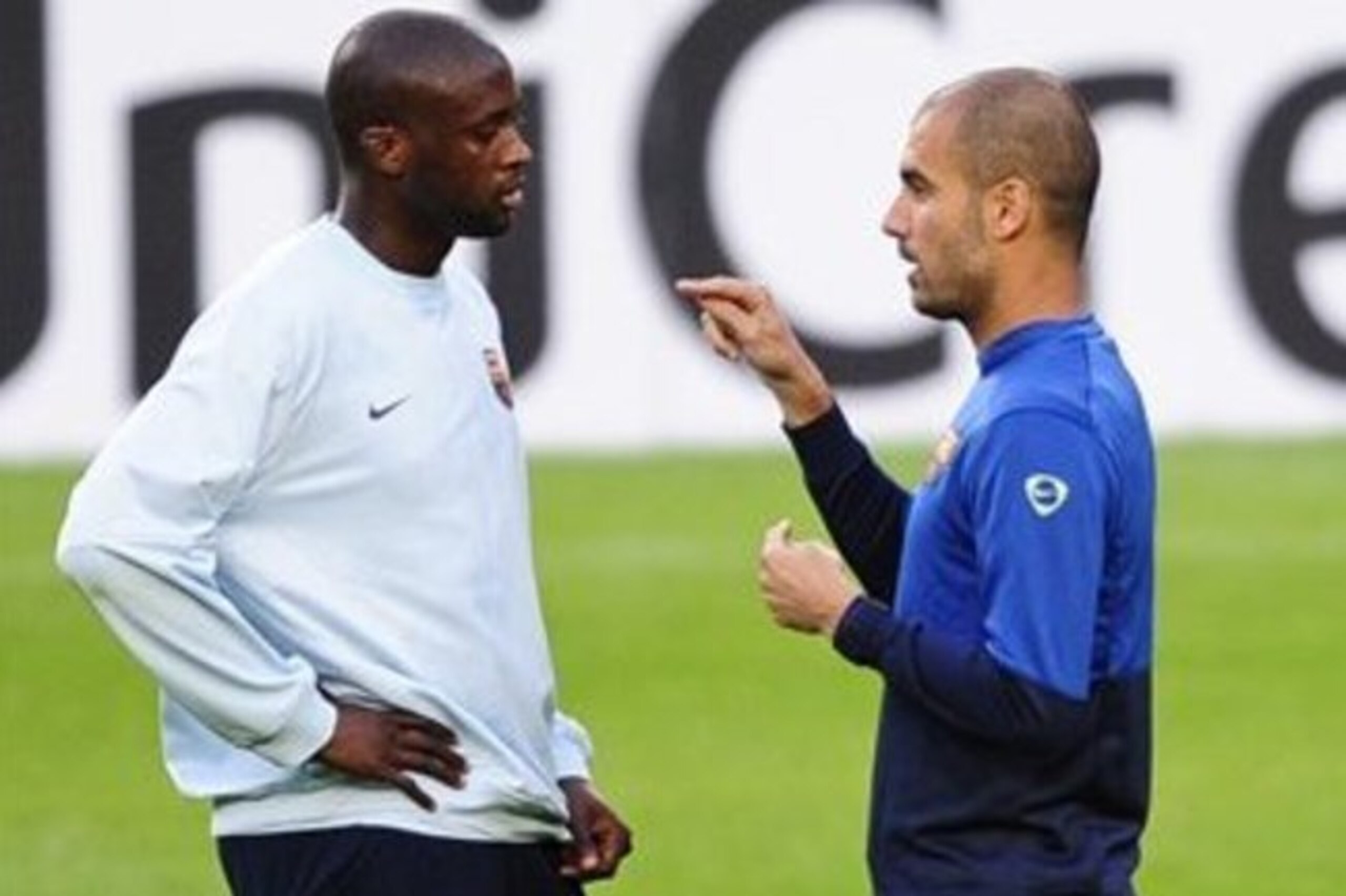 Guardiola is choosing not to rely on Toure for Europe.