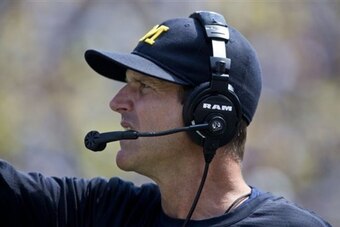 Jim Harbaugh showed no mercy versus Hawaii.