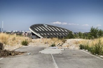 The old La Peineta stadium, pictured in 2013