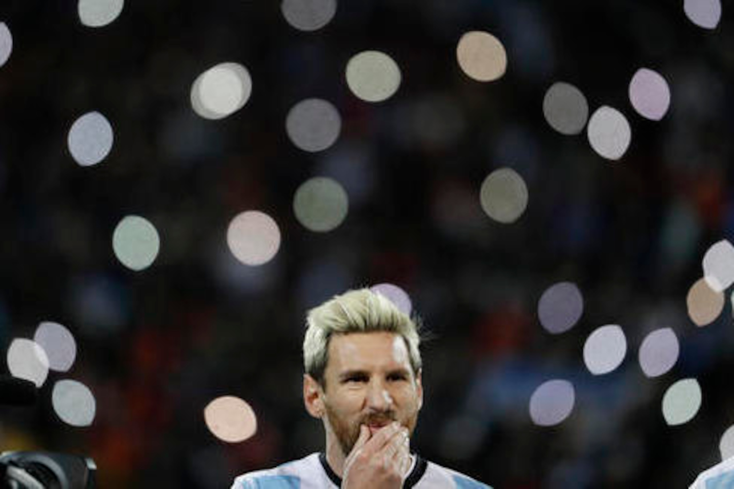 Argentina say Barcelona told Messi not to travel.