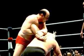 Verne Gagne in action.