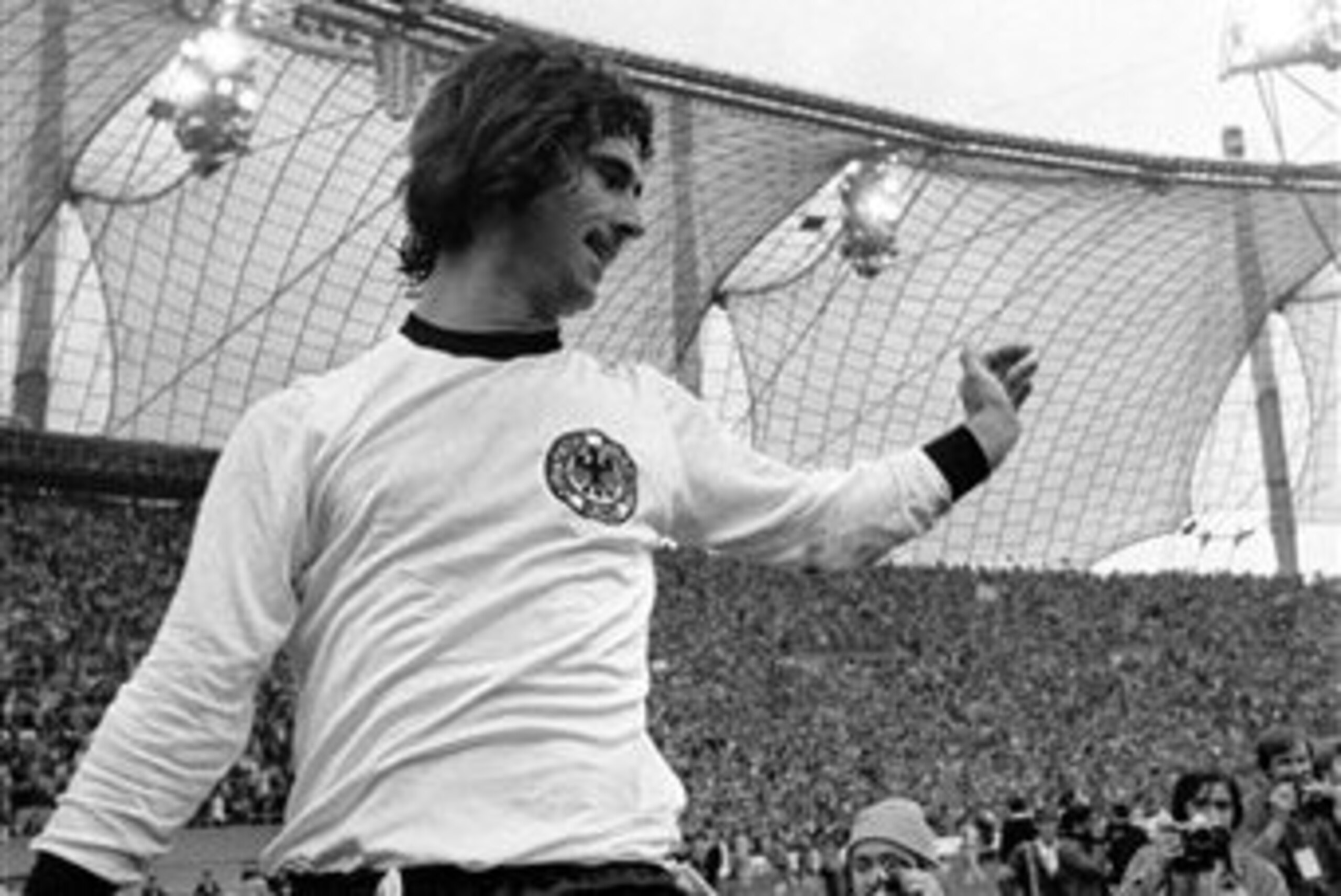 Muller scored the winning goal for West Germany against the Netherlands in the 1974 World Cup final.