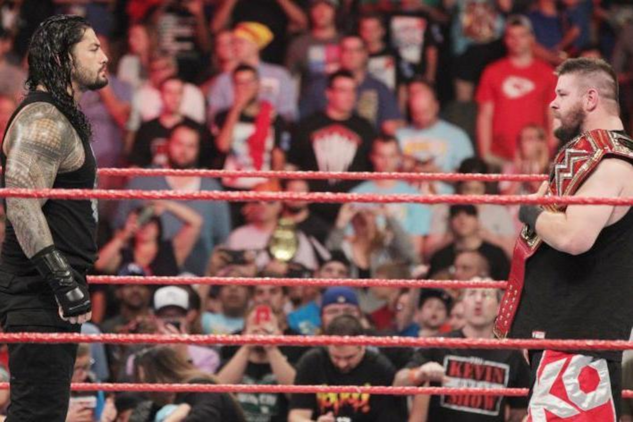Reigns confronts Owens