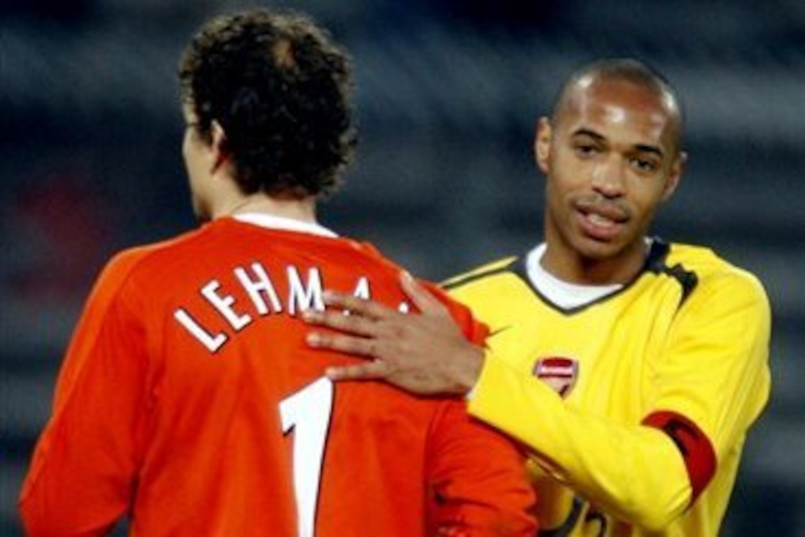 Thierry Henry and Jens Lehmann left Arsenal within 12 months of each other