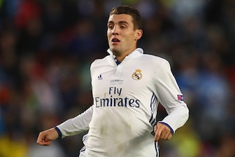 TRONDHEIM, NORWAY - AUGUST 09:  Mateo Kovacic of Real Madrid during the UEFA Super Cup match between Real Madrid and Sevilla at Lerkendal Stadium on August 9, 2016 in Trondheim, Norway.  (Photo by Michael Steele/Getty Images)
