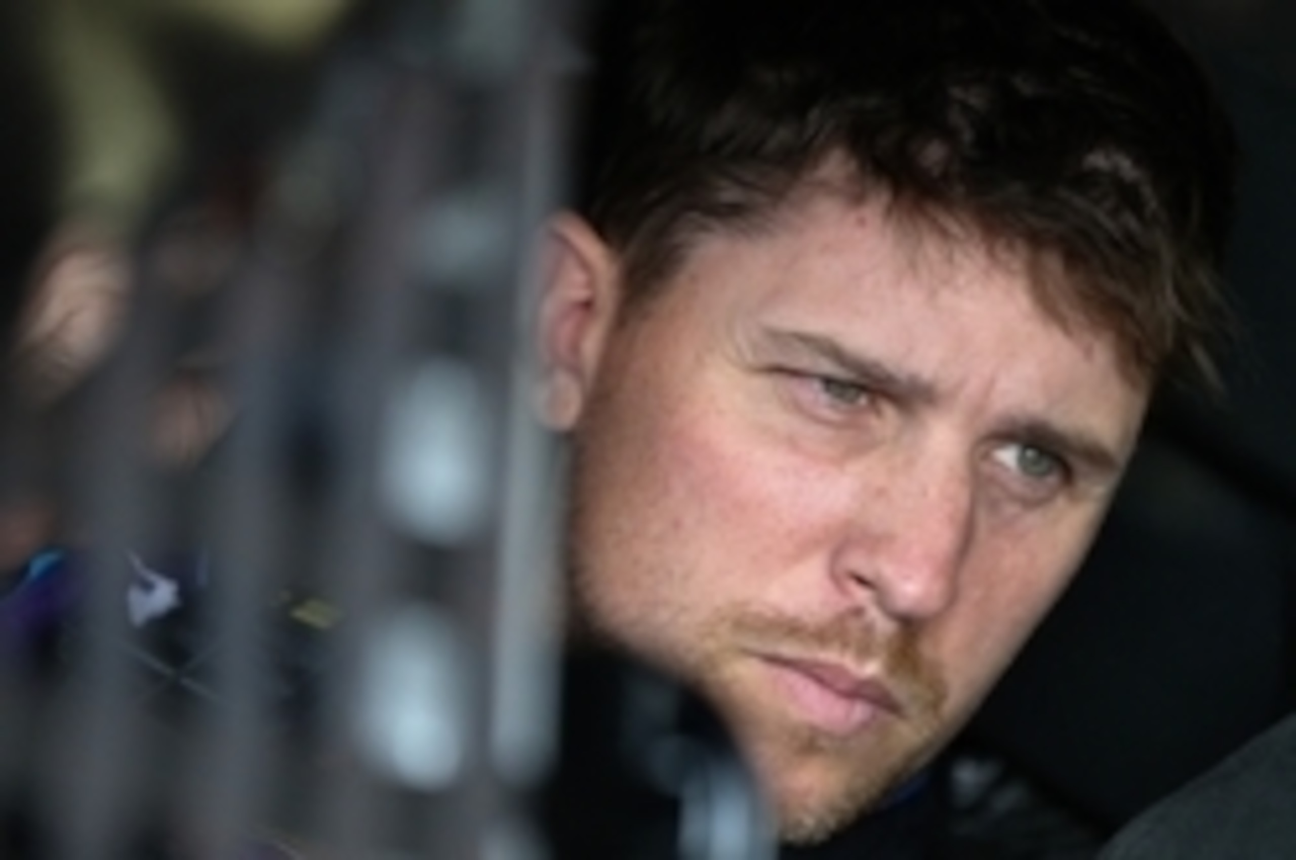 Aug 27, 2016; Brooklyn, MI, USA; Sprint Cup Series driver Denny Hamlin (11) during practice for the Pure Michigan 400 at Michigan International Speedway. Mandatory Credit: Aaron Doster-USA TODAY Sports