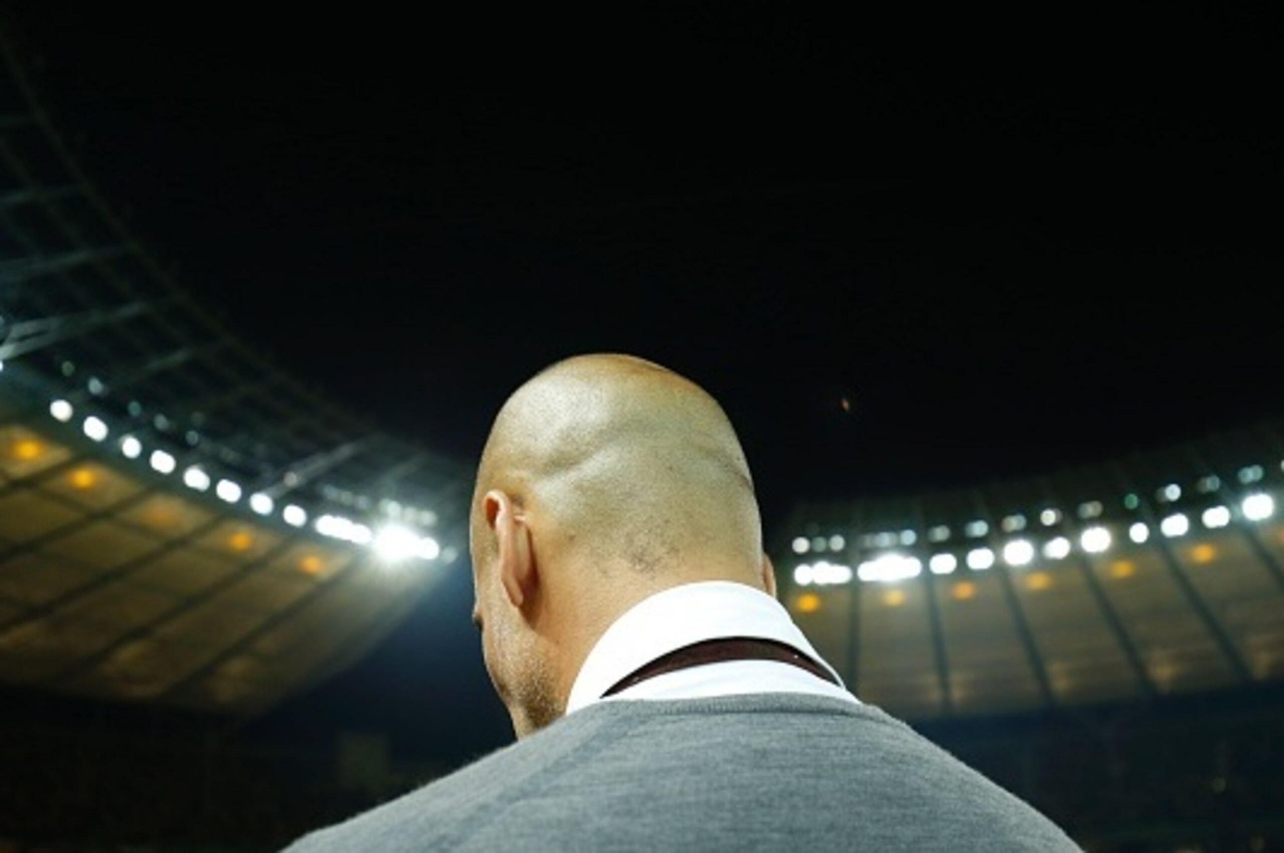 Bayern Munich's Spanish head coach Pep Guardiola reacts after the German Cup (DFB Pokal) final football match Bayern Munich vs Borussia Dortmund at the Olympic stadium in Berlin on May 21, 2016. / AFP / ODD ANDERSEN / RESTRICTIONS: ACCORDING TO DFB RULES 