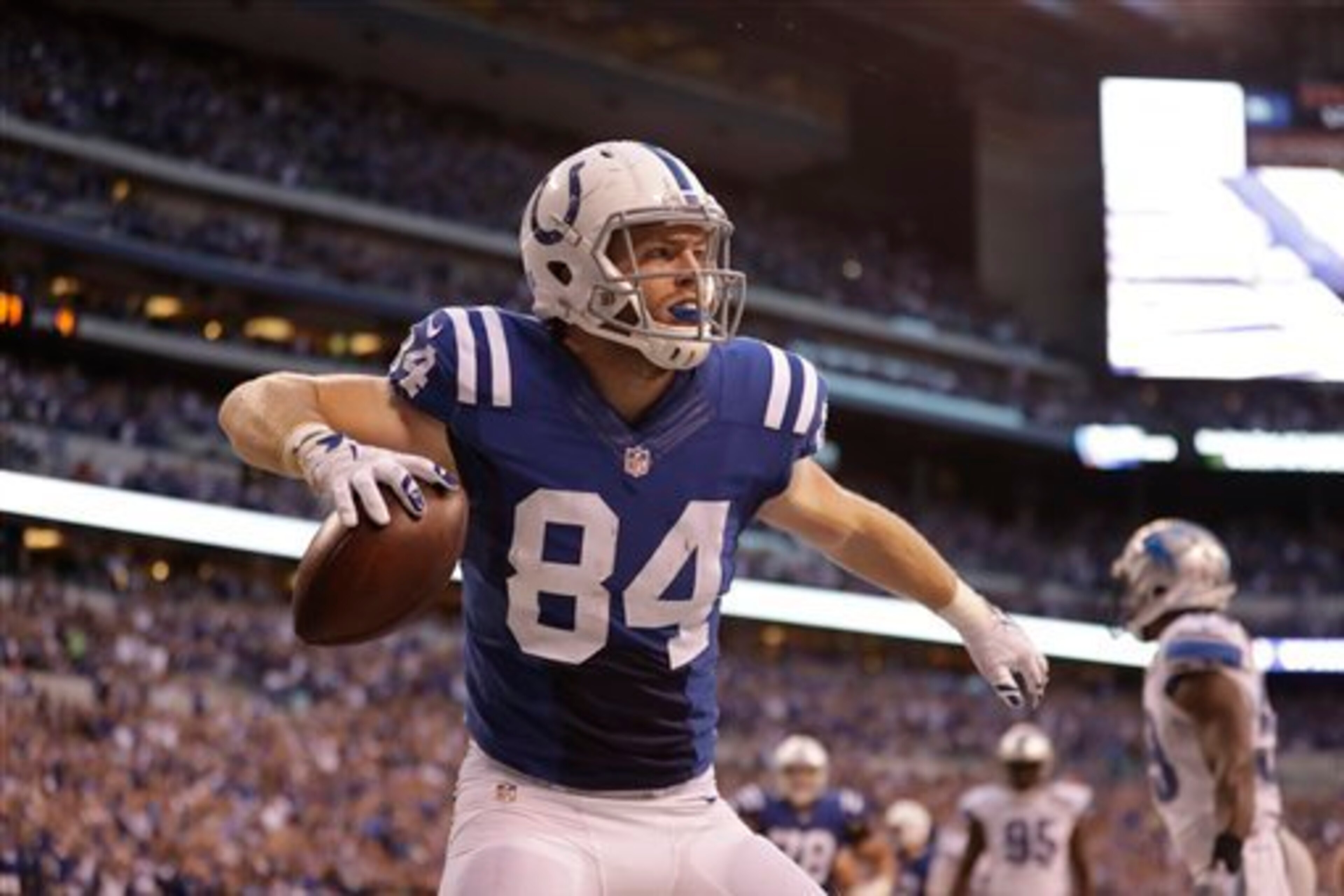 Jack Doyle led scorers at tight end after Sunday. Jack Doyle led scorers at tight end after Sunday.