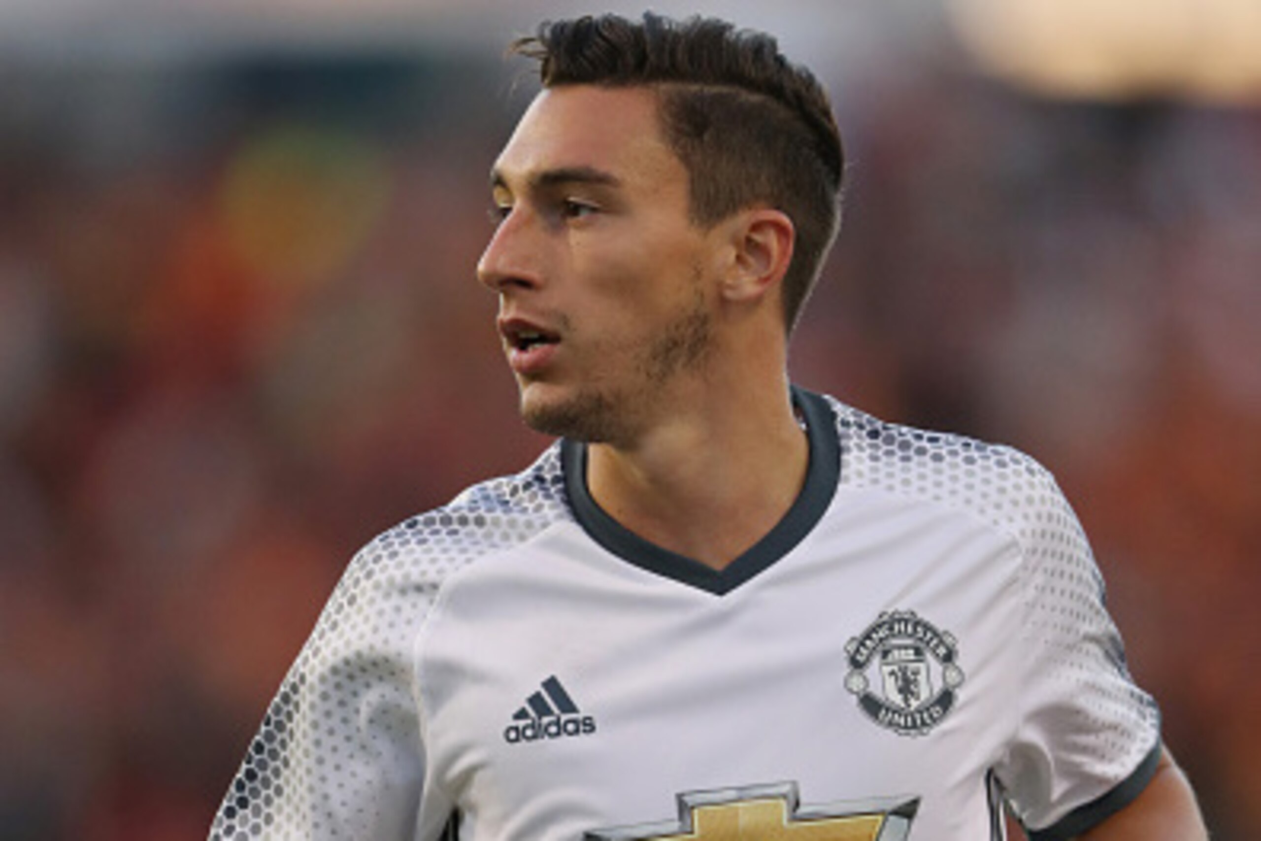 GOTHENBURG, SWEDEN - JULY 30: Matteo Darmian of Manchester United during the Pre-Season Friendly match between Manchester United and Galatasaray at Ullevi on July 30, 2016 in Gothenburg, Sweden.  (Photo by Matthew Ashton - AMA/Getty Images)