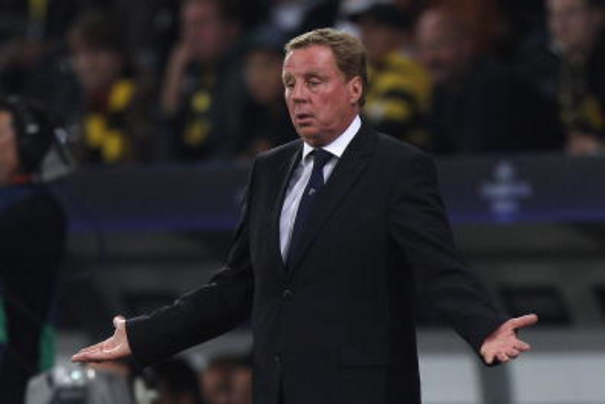 BERNE, SWITZERLAND - AUGUST 17:  Harry Redknapp the Tottenham manager looks on from the sidelines during the UEFA Champions League Play-Off first leg match between BSC Young Boys and Tottenham Hotspur at the Stade de Suisse on August 17, 2010 in Berne, Sw