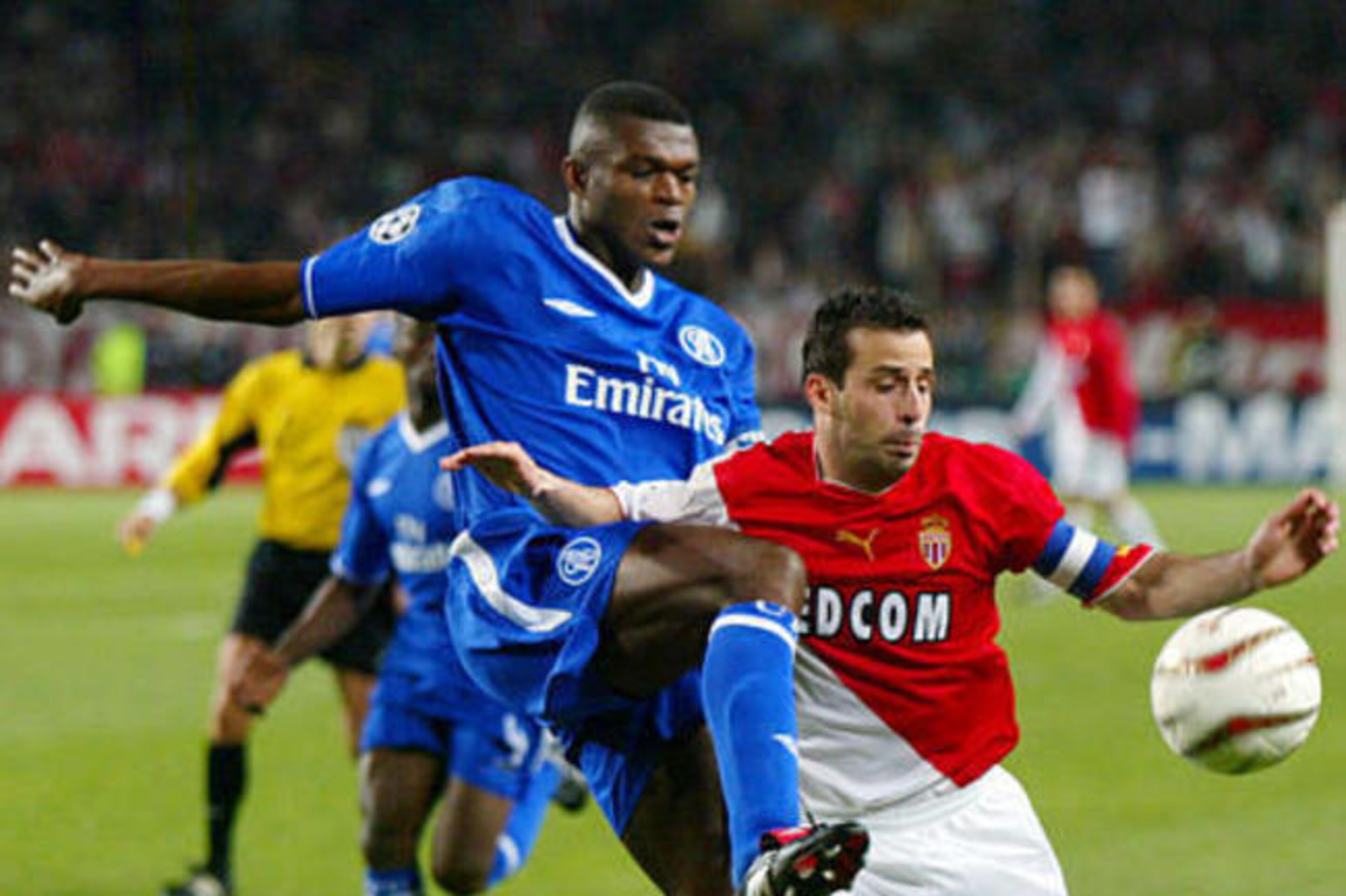 Ranieri's Chelsea were dumped out by Monaco in 2004.