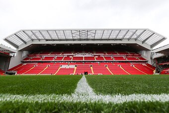 LIVERPOOL, ENGLAND - SEPTEMBER 09: General view during the opening event of the Anfield Home of Liverpool Main Stand, at Anfield on September 9, 2016 in Liverpool, England. (Photo by Barrington Coombs/Getty Images)