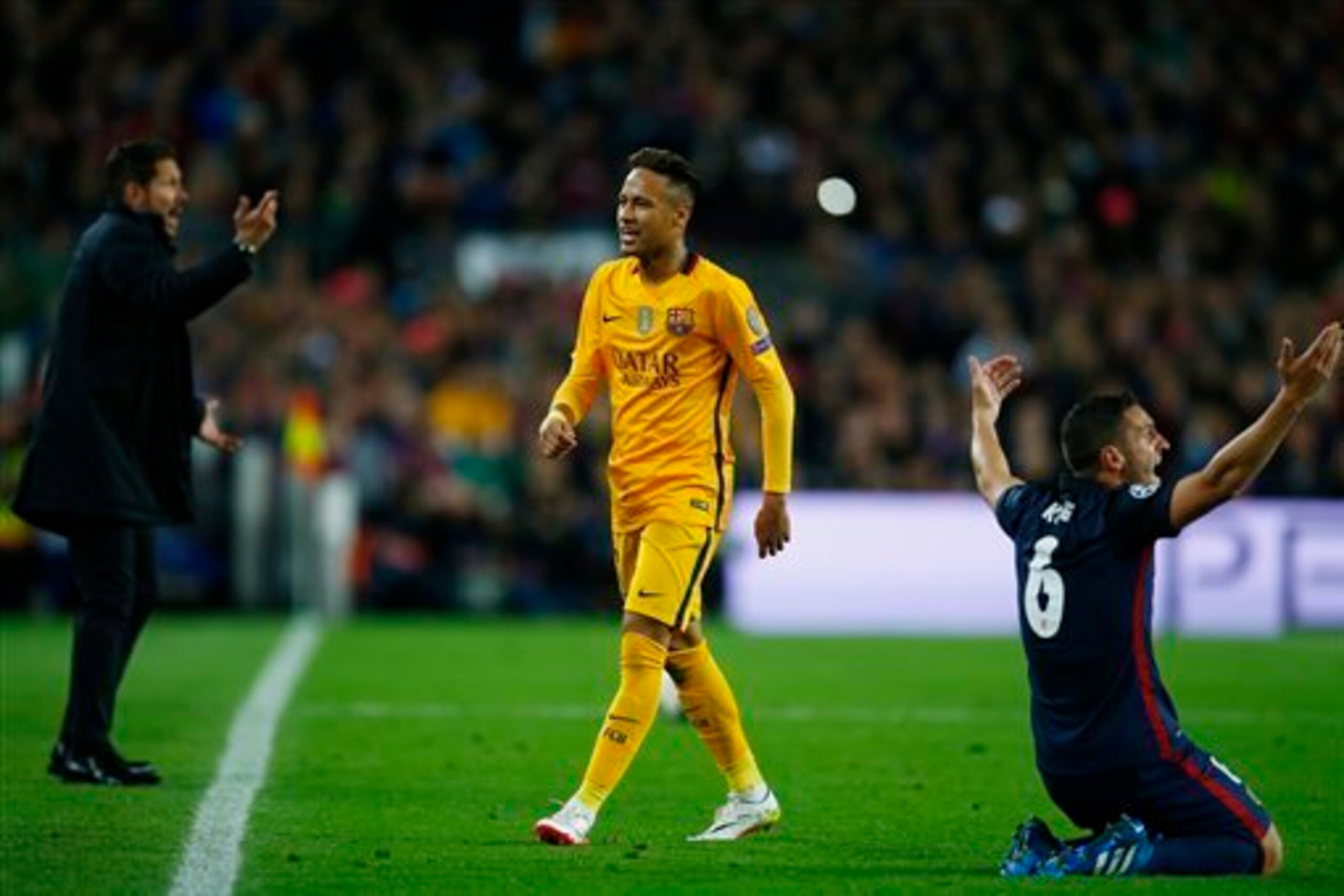Simeone's Atletico beat Barca in the Champions League last season