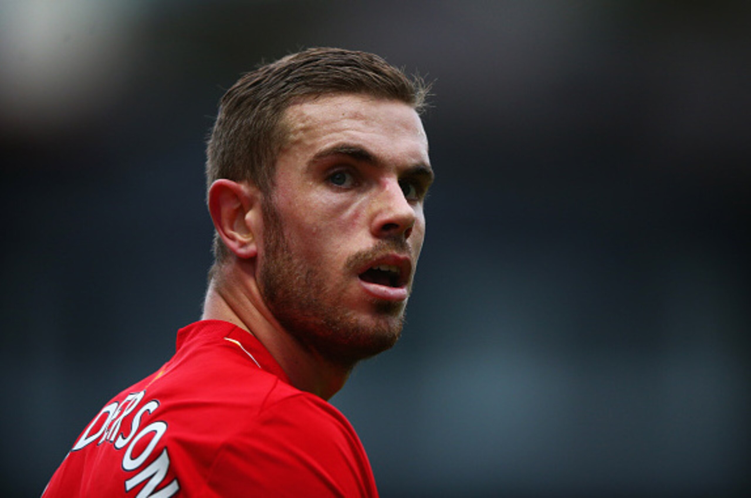 WATFORD, ENGLAND - DECEMBER 20:  Jordan Henderson of Liverpool looks on during the Barclays Premier League match between Watford and Liverpool at Vicarage Road on December 20, 2015 in Watford, England.  (Photo by Ian Walton/Getty Images)