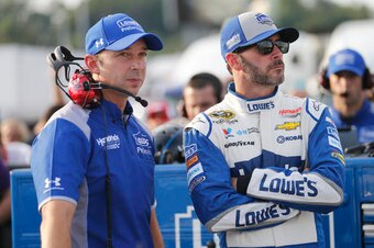 Jimmie Johnson hasn't looked like himself lately.