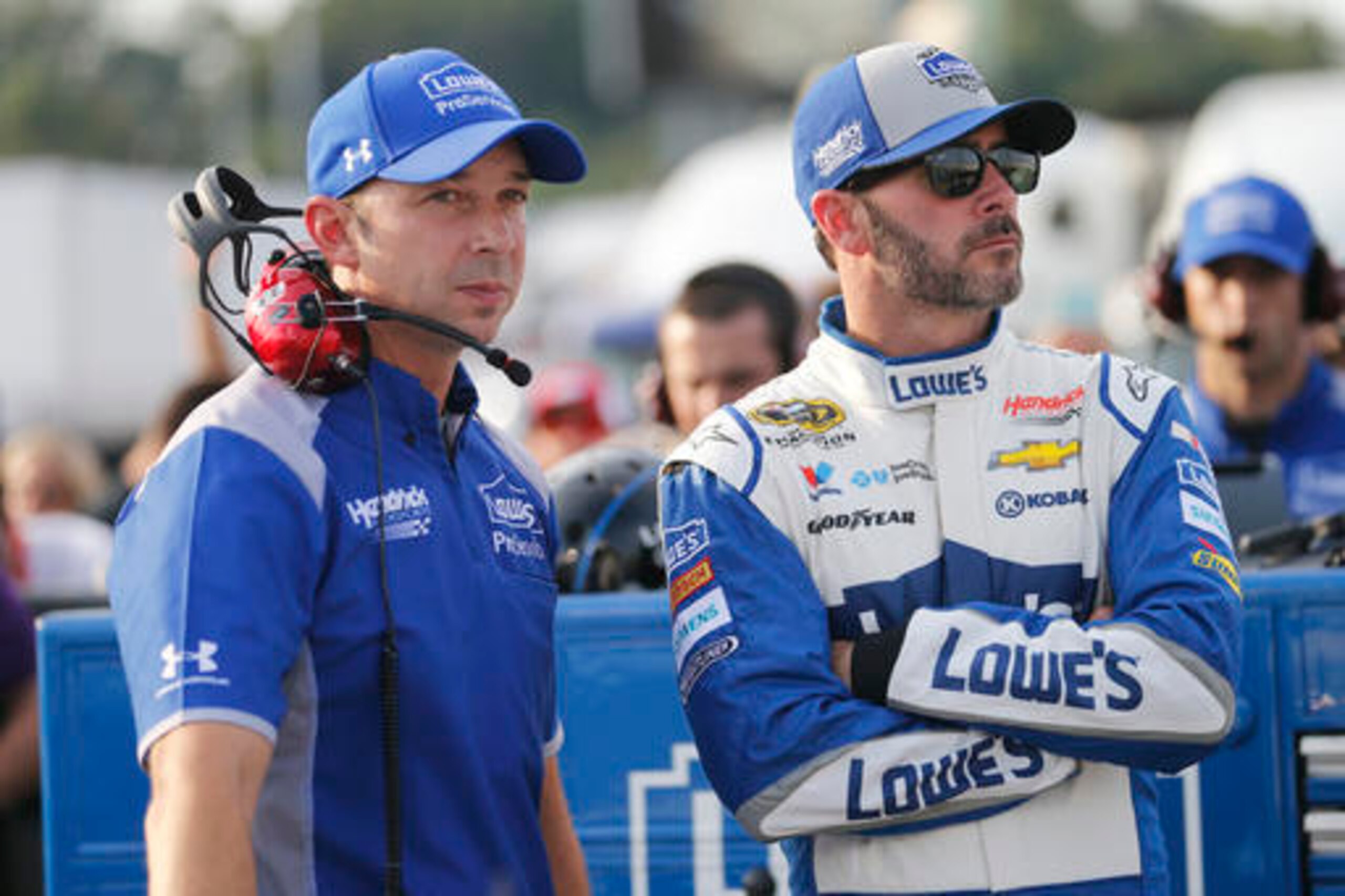 Jimmie Johnson hasn't looked like himself lately.