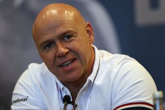 LONDON, ENGLAND - SEPTEMBER 08:  Kell Brook's trainer Dominic Ingle attends a press conference ahead of the fight between Kell Brook of Great Britain and Gennady Golovkin of Kazakhstan on Saturday night on September 8, 2016 in London, England.  (Photo by 