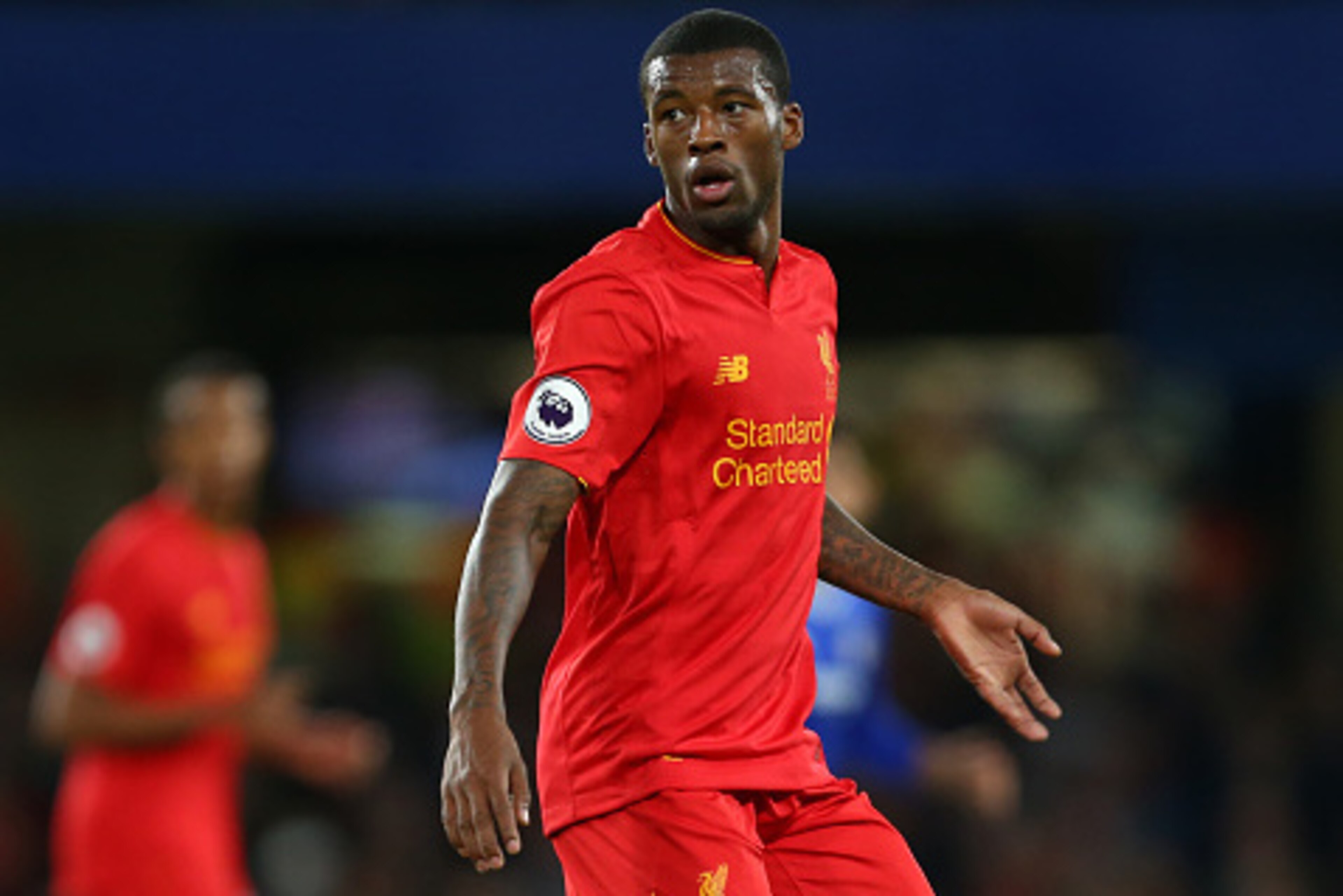 LONDON, ENGLAND - SEPTEMBER 16: Georginio Wijnaldum of Liverpool during the Premier League match between Chelsea and Liverpool at Stamford Bridge on September 16, 2016 in London, England. (Photo by Catherine Ivill - AMA/Getty Images)