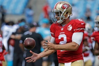 Blaine Gabbert continues to blossom in San Francisco's system.