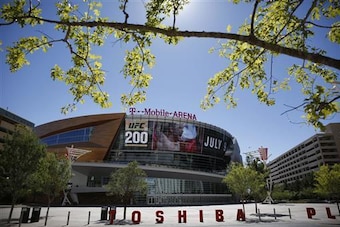 The NHL moves to Vegas' T-Mobile Arena in 2017. When sports leagues purposely expand into gambling-friendly cities, it damages their "irrepairable harm" argument.