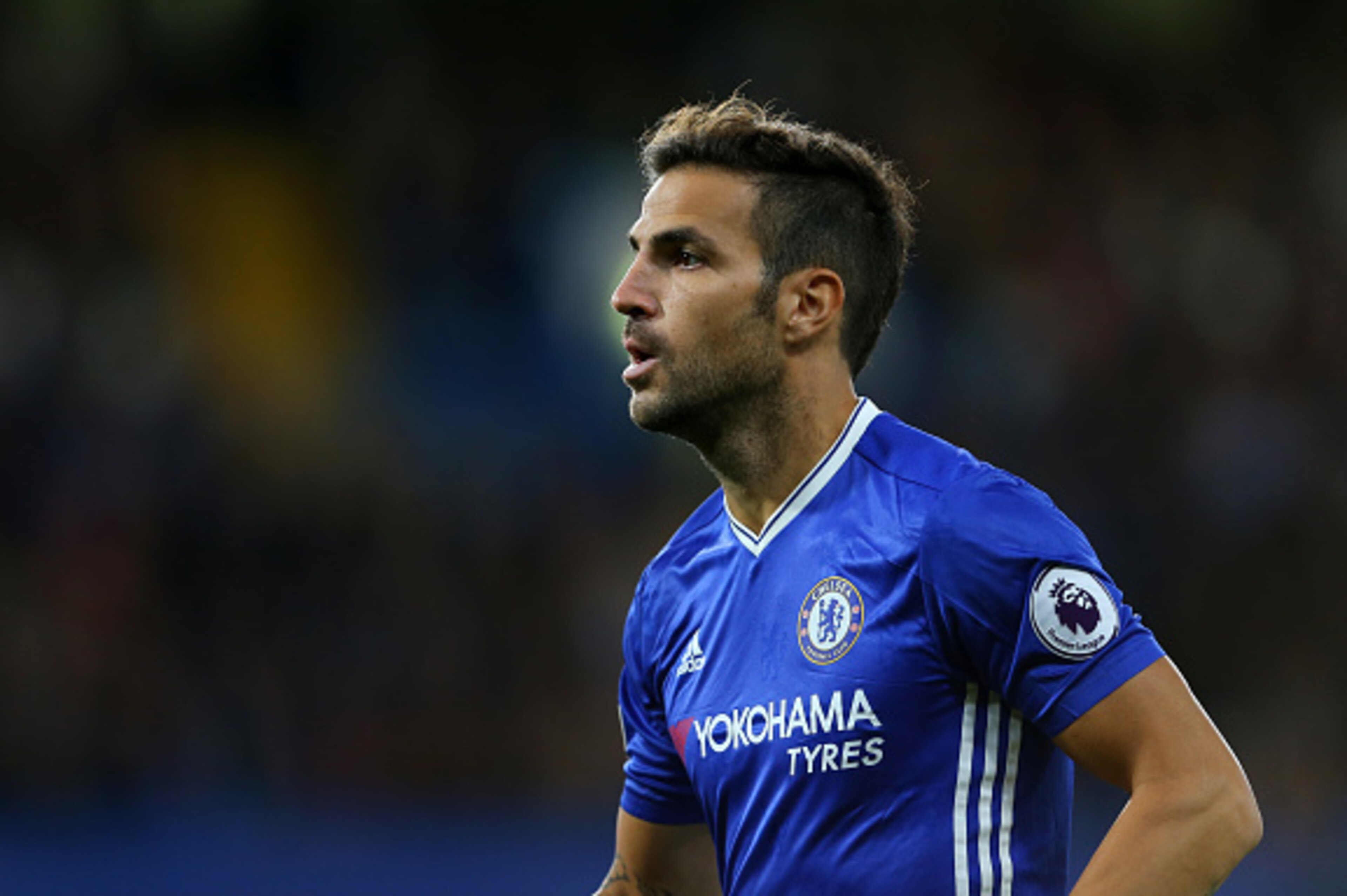 LONDON, ENGLAND - SEPTEMBER 16: Cesc Fabregas of Chelsea during the Premier League match between Chelsea and Liverpool at Stamford Bridge on September 16, 2016 in London, England. (Photo by Catherine Ivill - AMA/Getty Images)