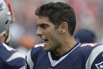 Patriots QB Jimmy Garoppolo