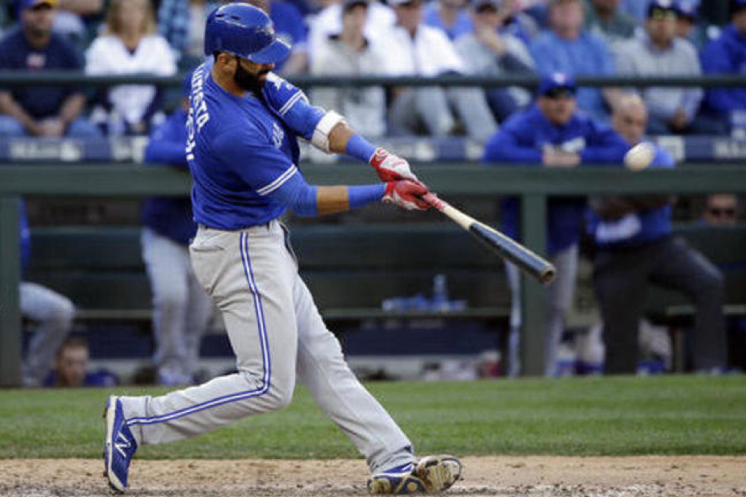 Jose Bautista is starting to come alive for the Toronto Blue Jays.