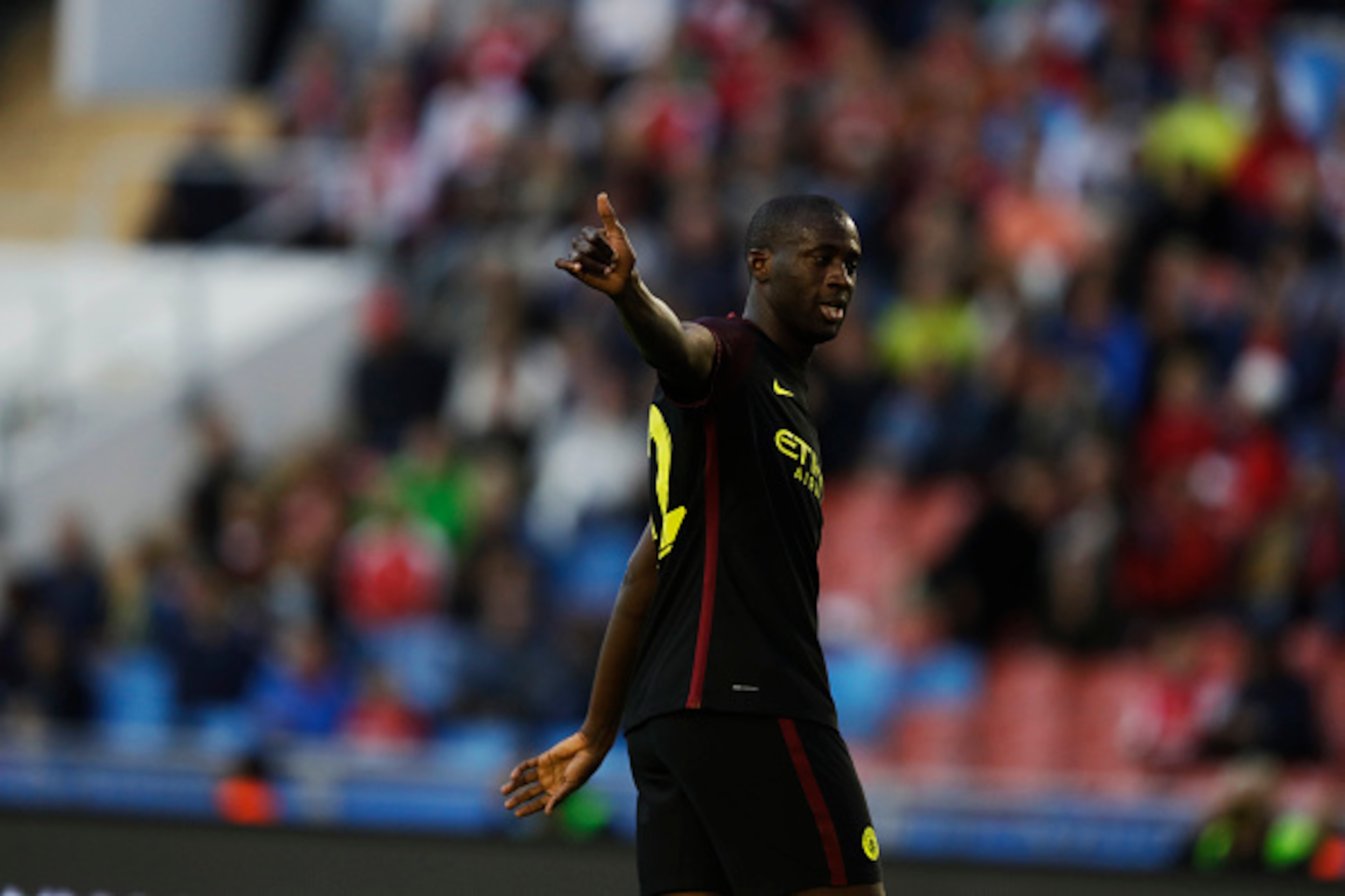 GOTHENBURG, SWEDEN - AUGUST 07: Yaya Toure of Manchester City during the Pre-Season Friendly between Arsenal and Manchester City at Ullevi on August 7, 2016 in Gothenburg, Sweden. (Photo by Nils Petter Nilsson/Ombrello/Getty Images) GOTHENBURG, SWEDEN - AUGUST 07: Yaya Toure of Manchester City during the Pre-Season Friendly between Arsenal and Manchester City at Ullevi on August 7, 2016 in Gothenburg, Sweden. (Photo by Nils Petter Nilsson/Ombrello/Getty Images)