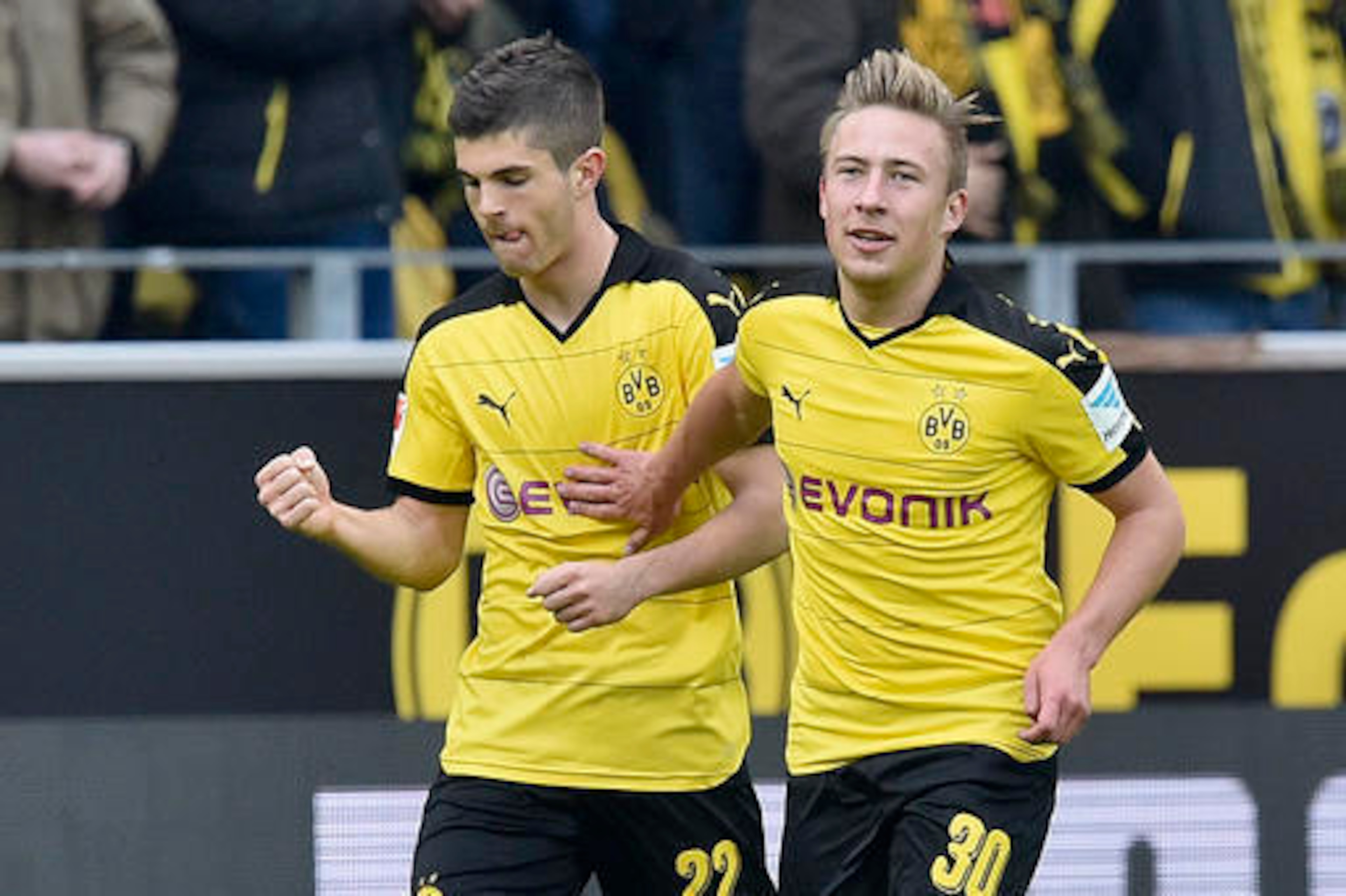 Christian Pulisic and Felix Passlack are two of the many highly rated talents Wolf coached at Dortmund.