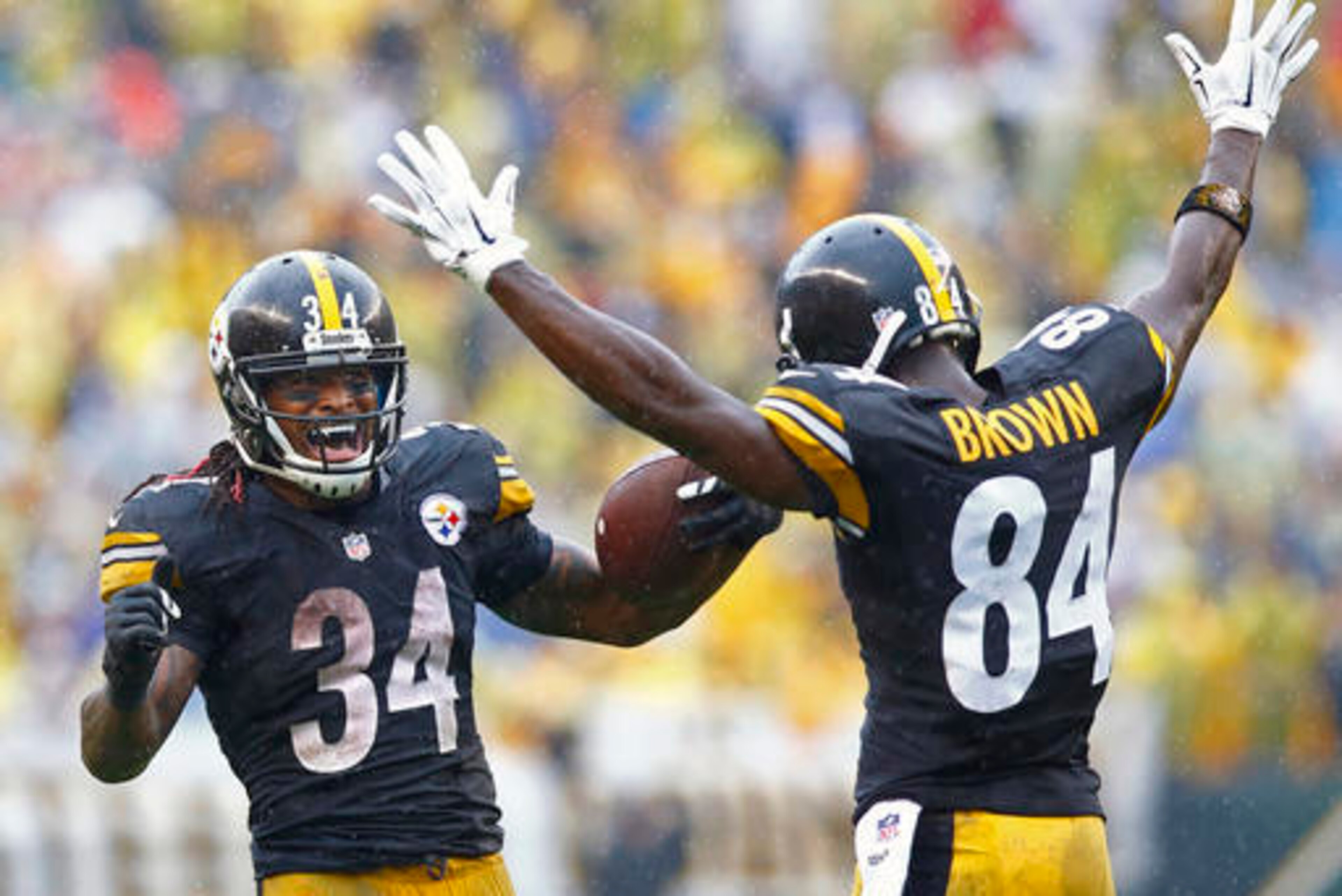 The Steelers are favored to win the AFC North.