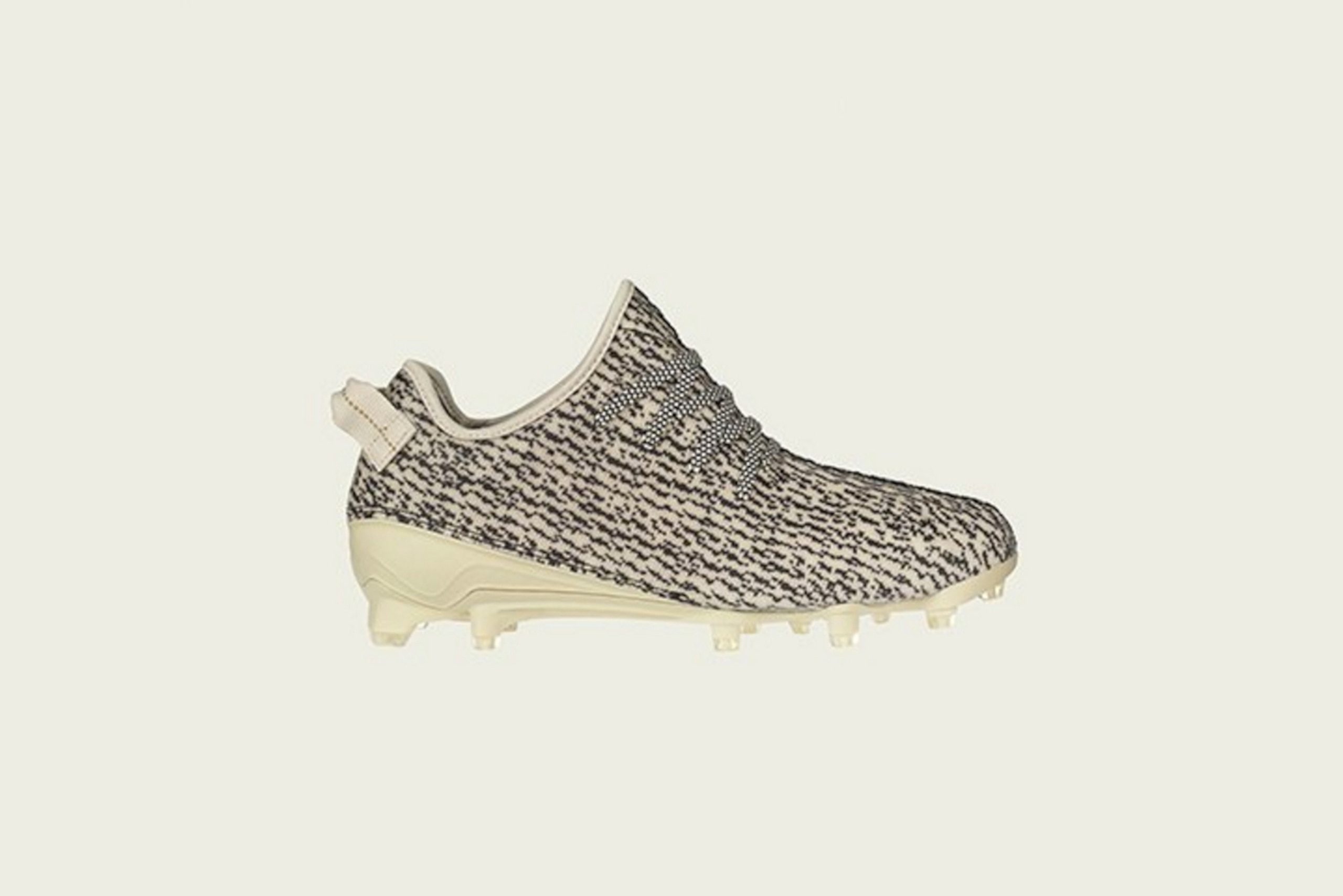 The Yeezy Boost 350 cleat.