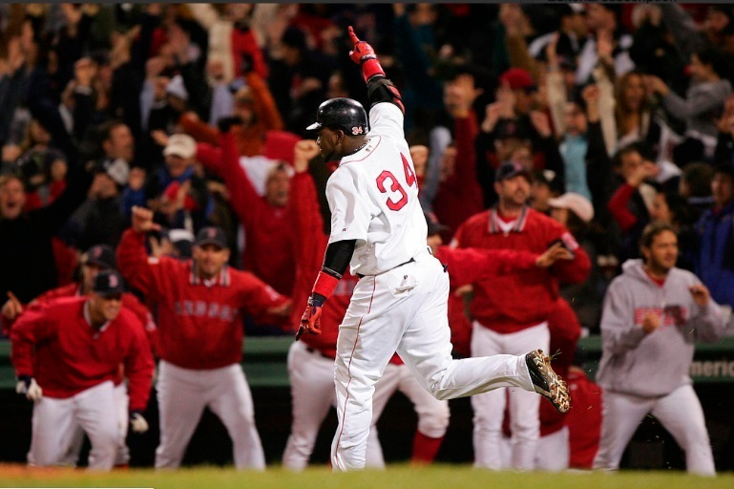 David Ortiz's home run in the 12th inning of Game 4 during the 2004 ALCS triggered the Red Sox's comeback from a 3-0 series deficit. David Ortiz's home run in the 12th inning of Game 4 during the 2004 ALCS triggered the Red Sox's comeback from a 3-0 series deficit.