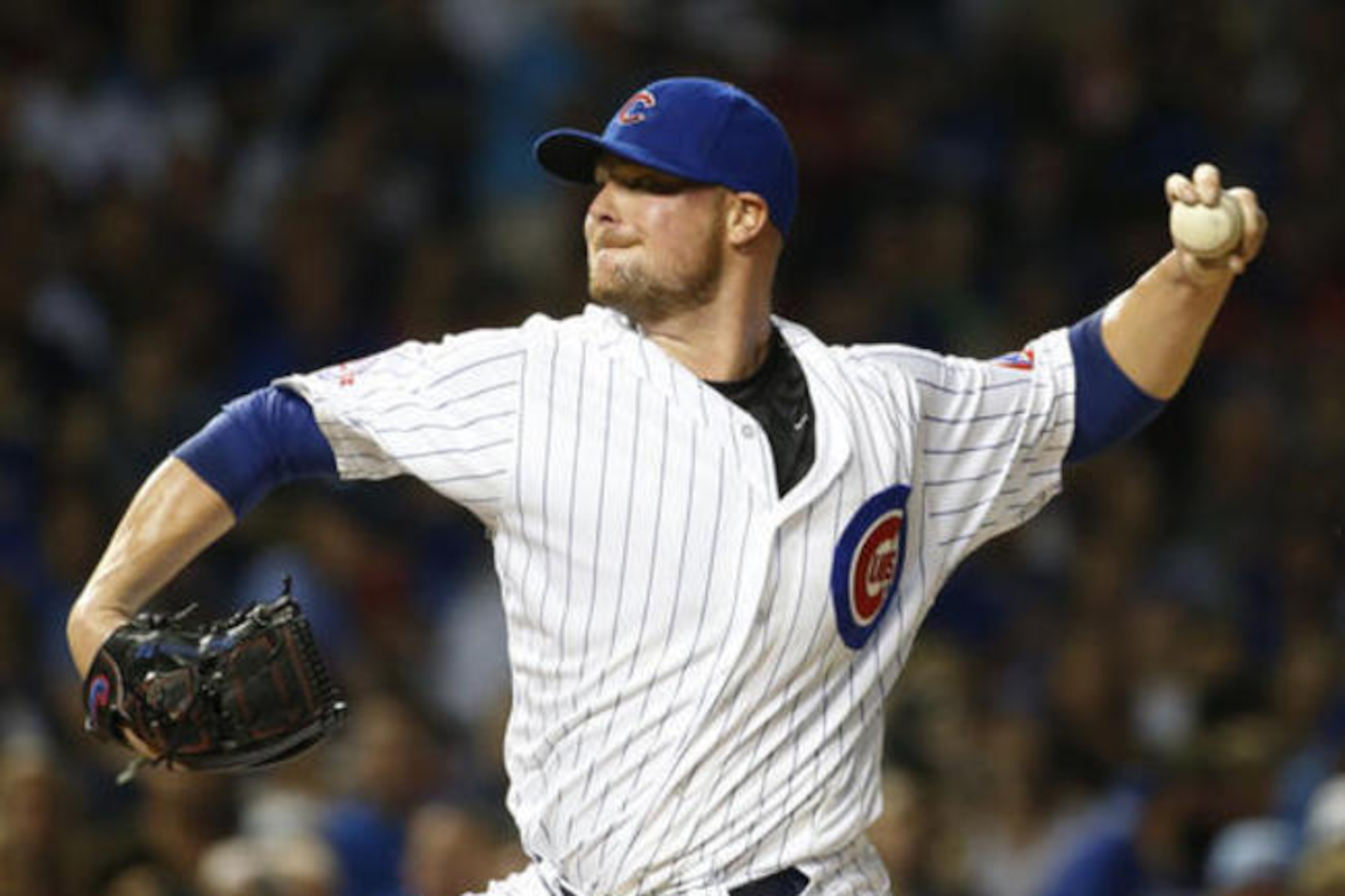 Cubs pitcher Jon Lester