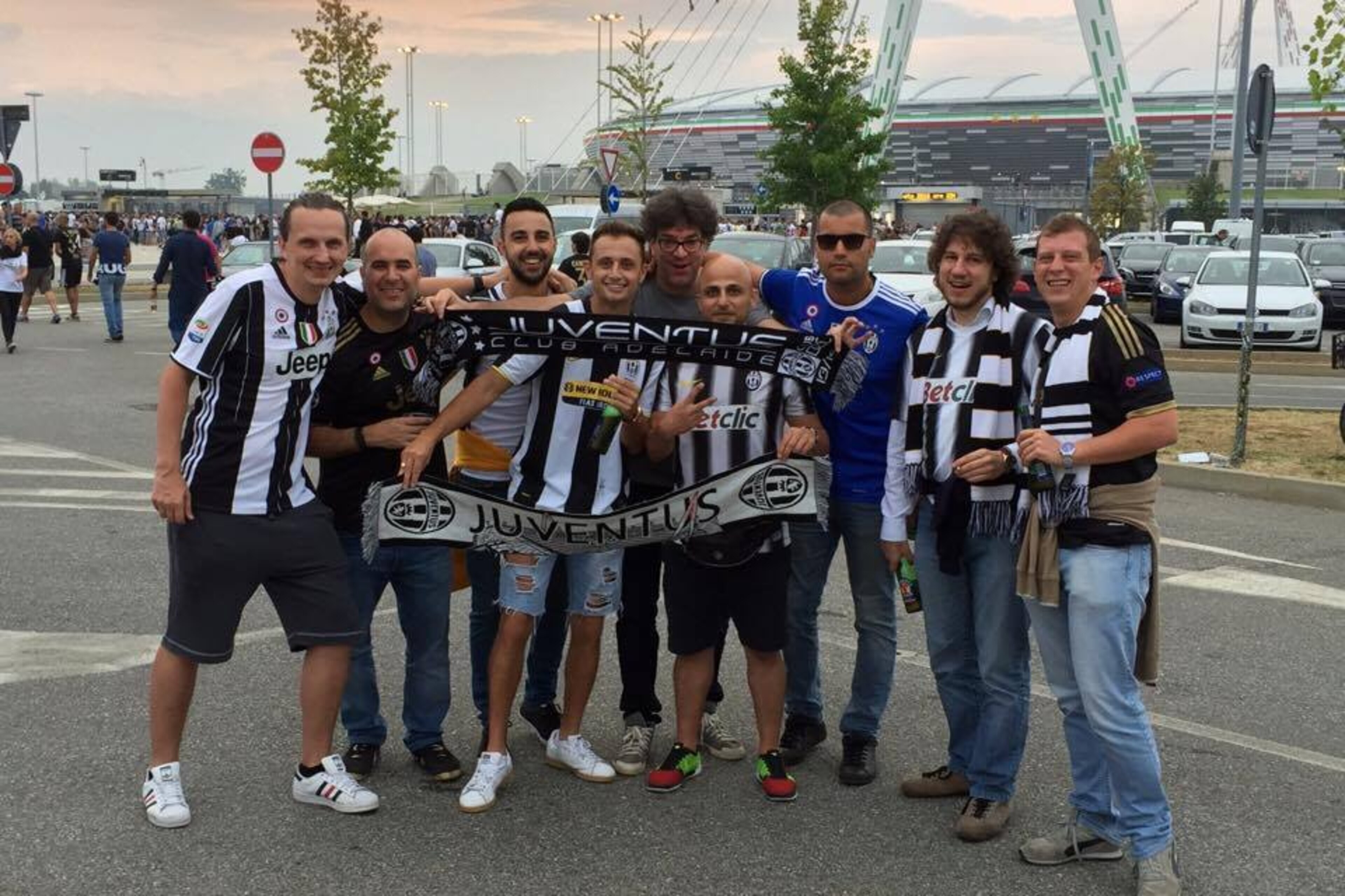 A typical Around J pre-match get-together. A typical Around J pre-match get-together.